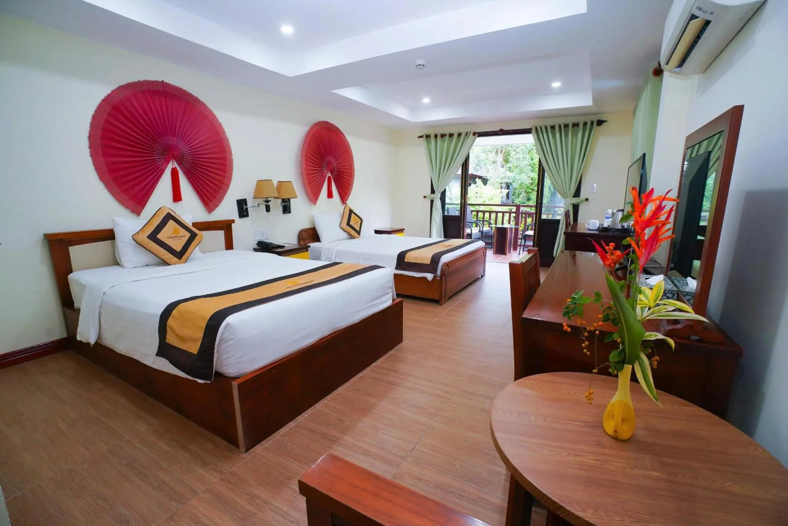 Bed in Vela Phu Quoc Resort