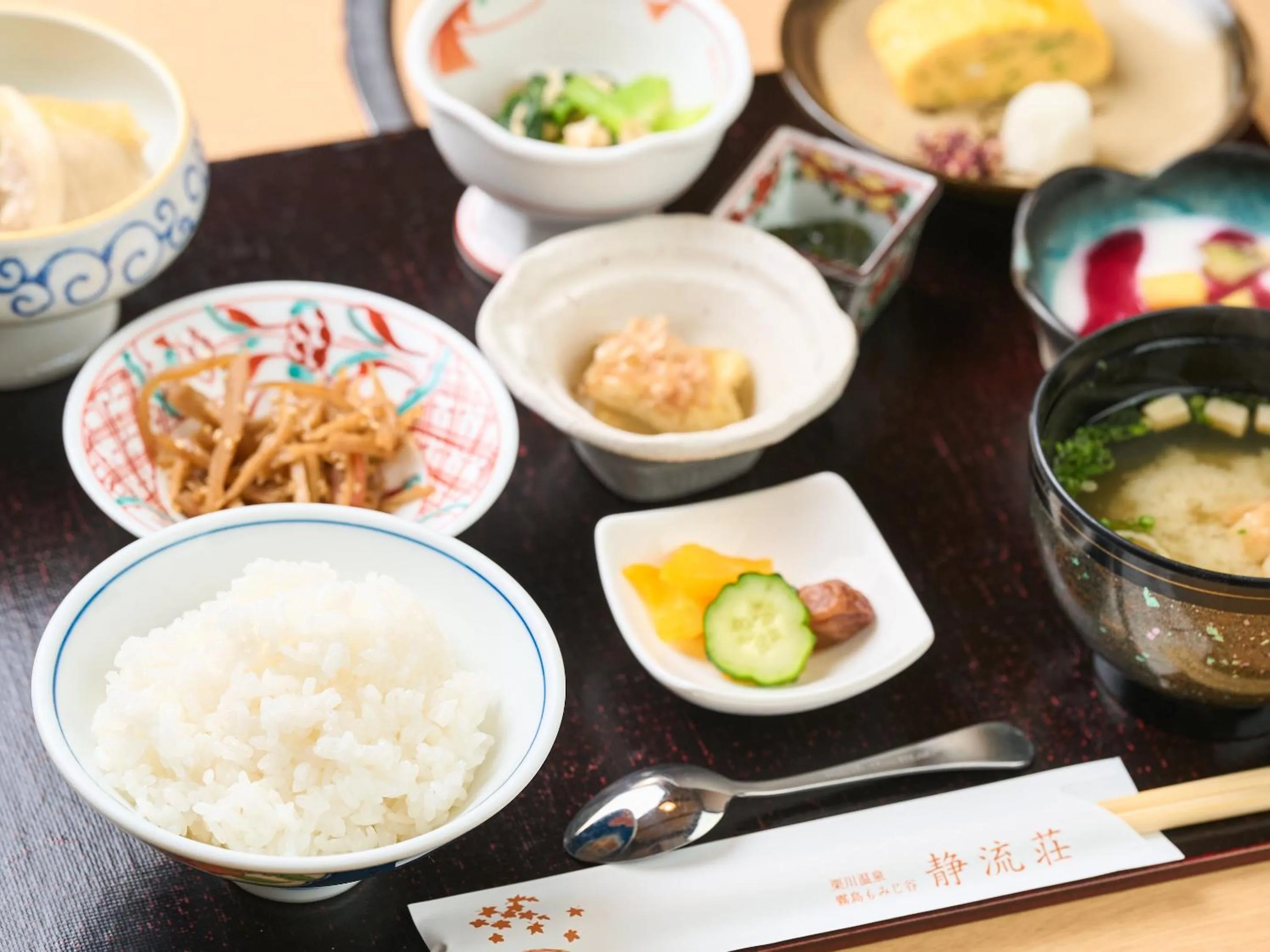 Meals in Kirishima Momijidani Seiryuso