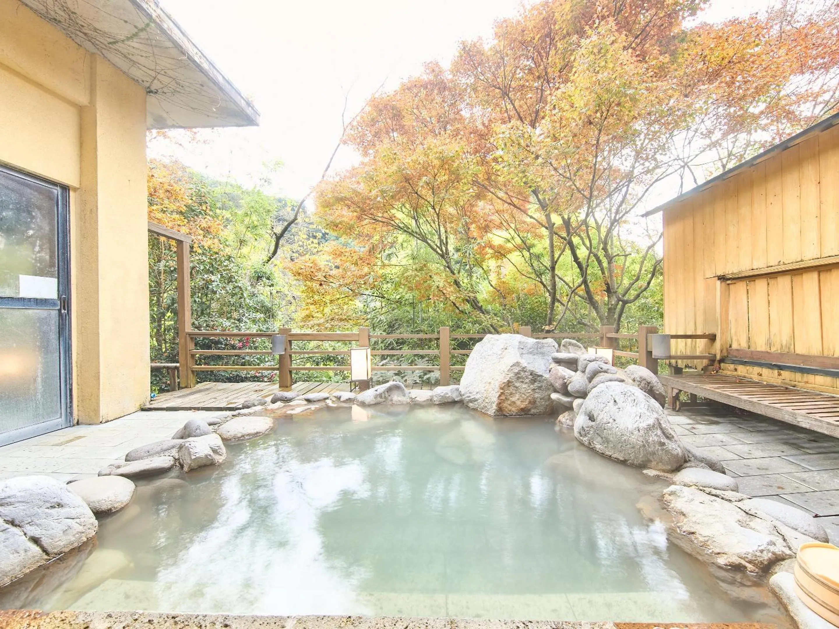 Open Air Bath in Kirishima Momijidani Seiryuso