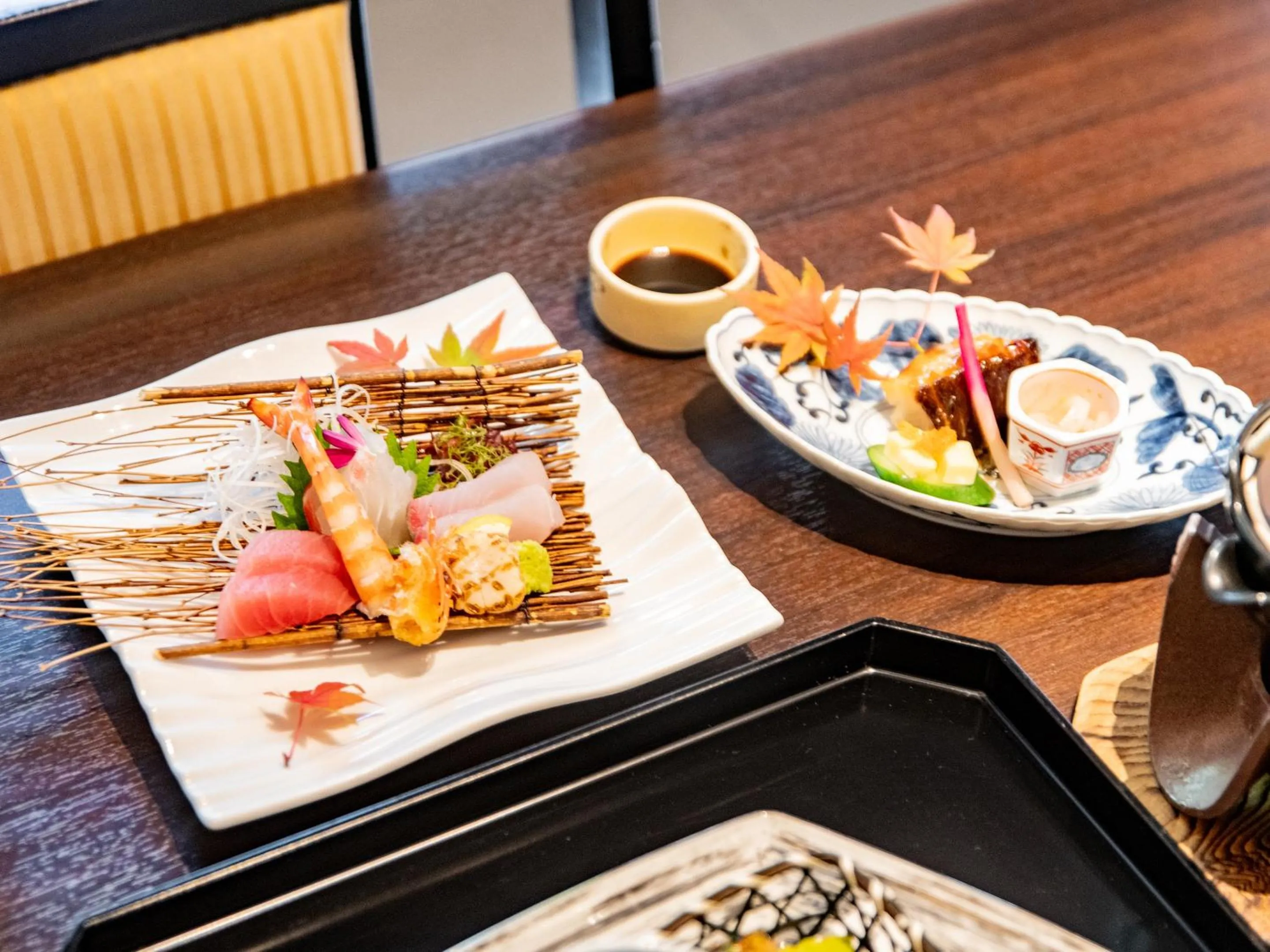 Dinner in Kirishima Momijidani Seiryuso