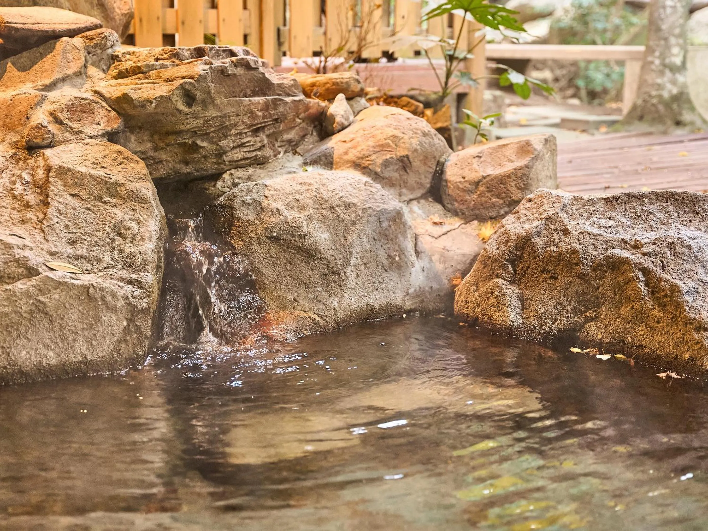 Open Air Bath in Kirishima Momijidani Seiryuso