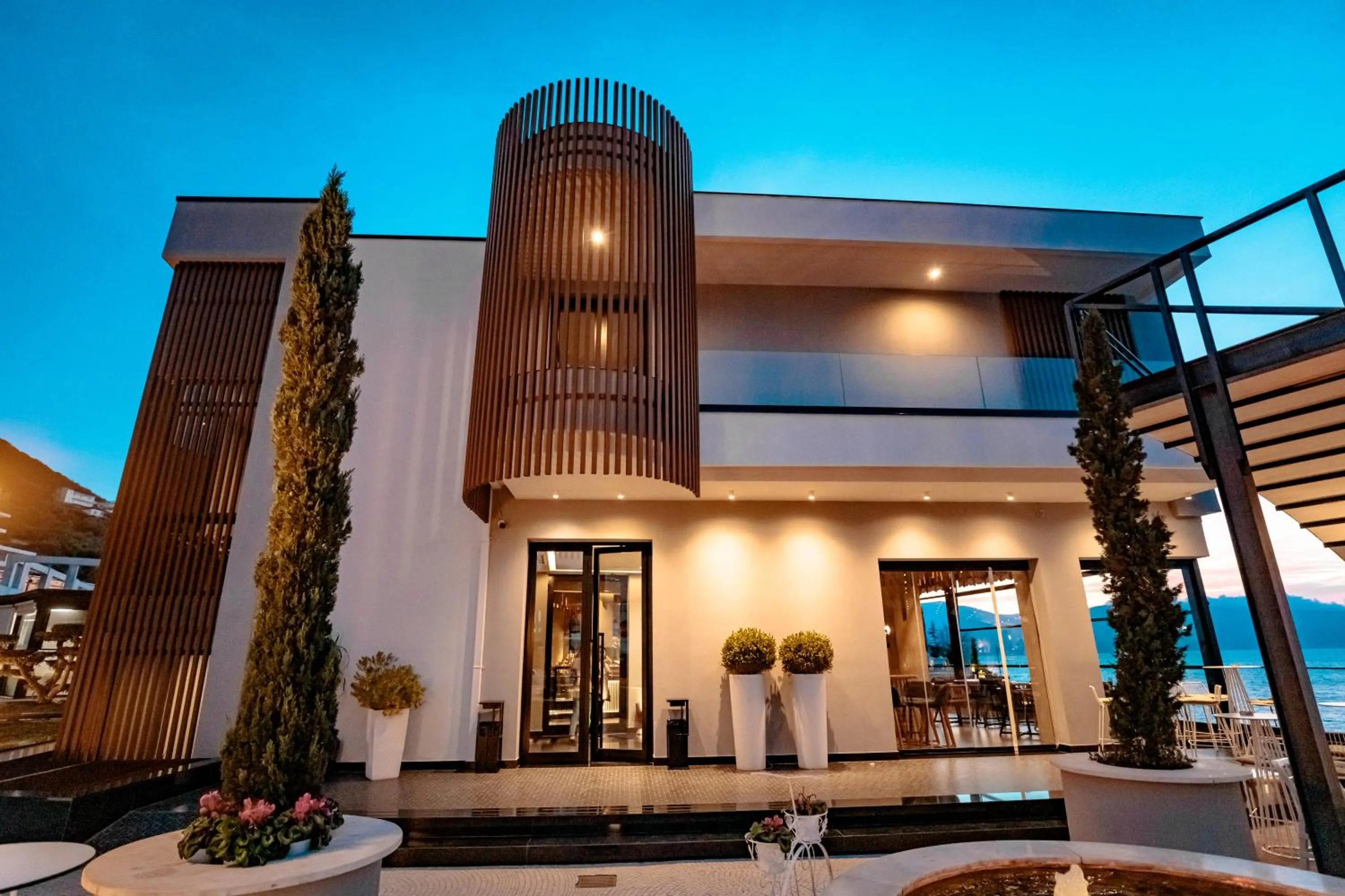 Property building in Hotel Miramare