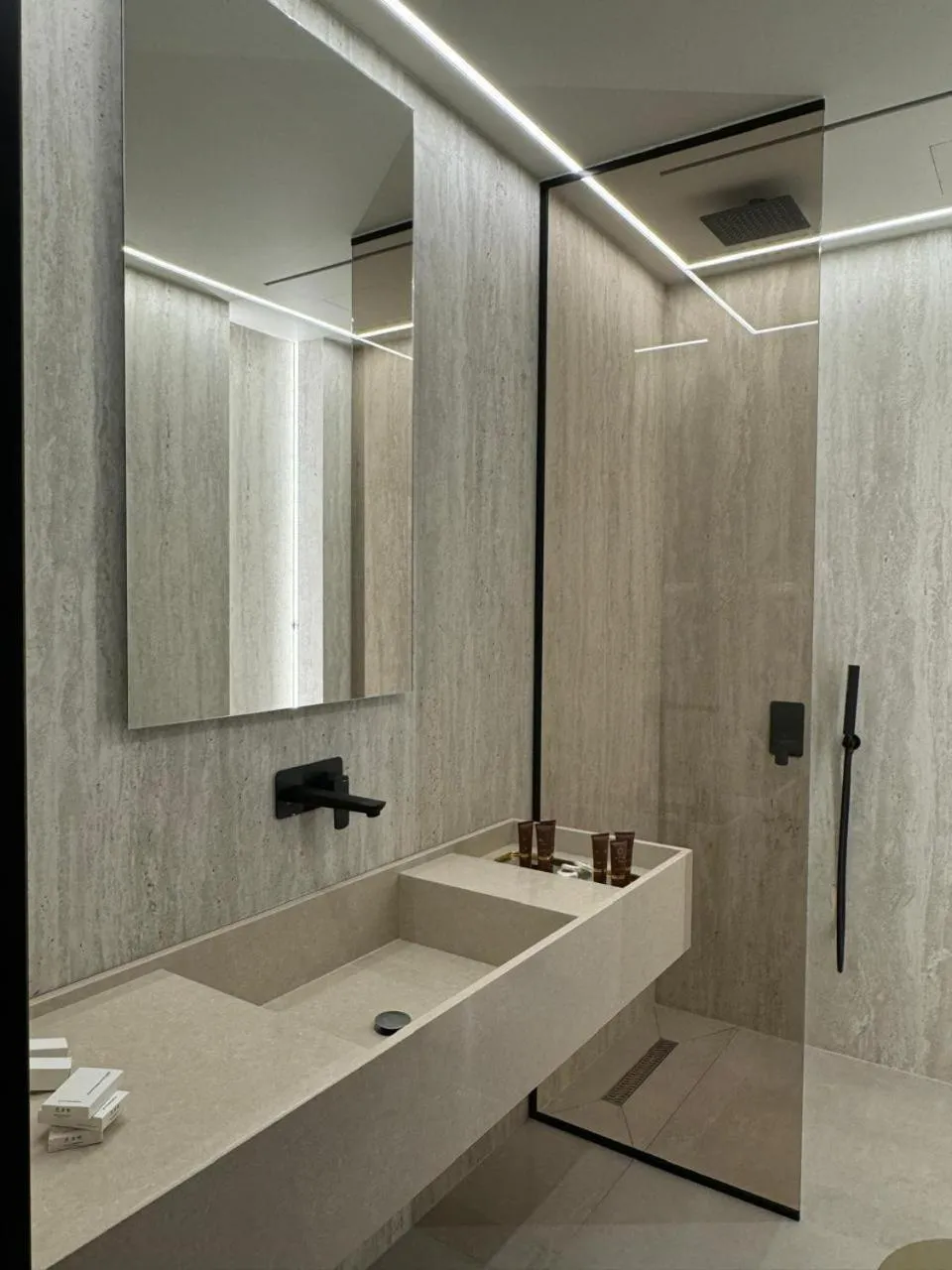 Bathroom in Hotel Miramare