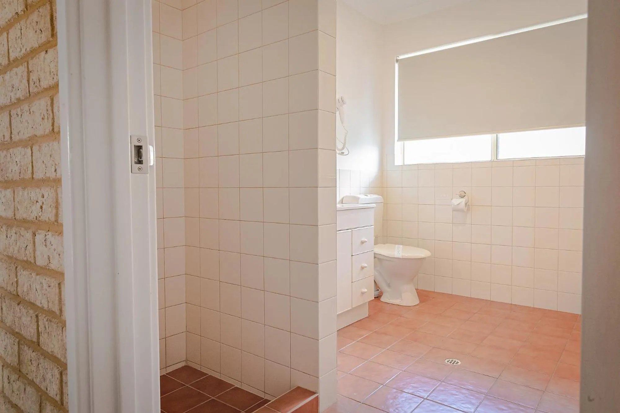 Shower in Busselton Villas and Glamping Village