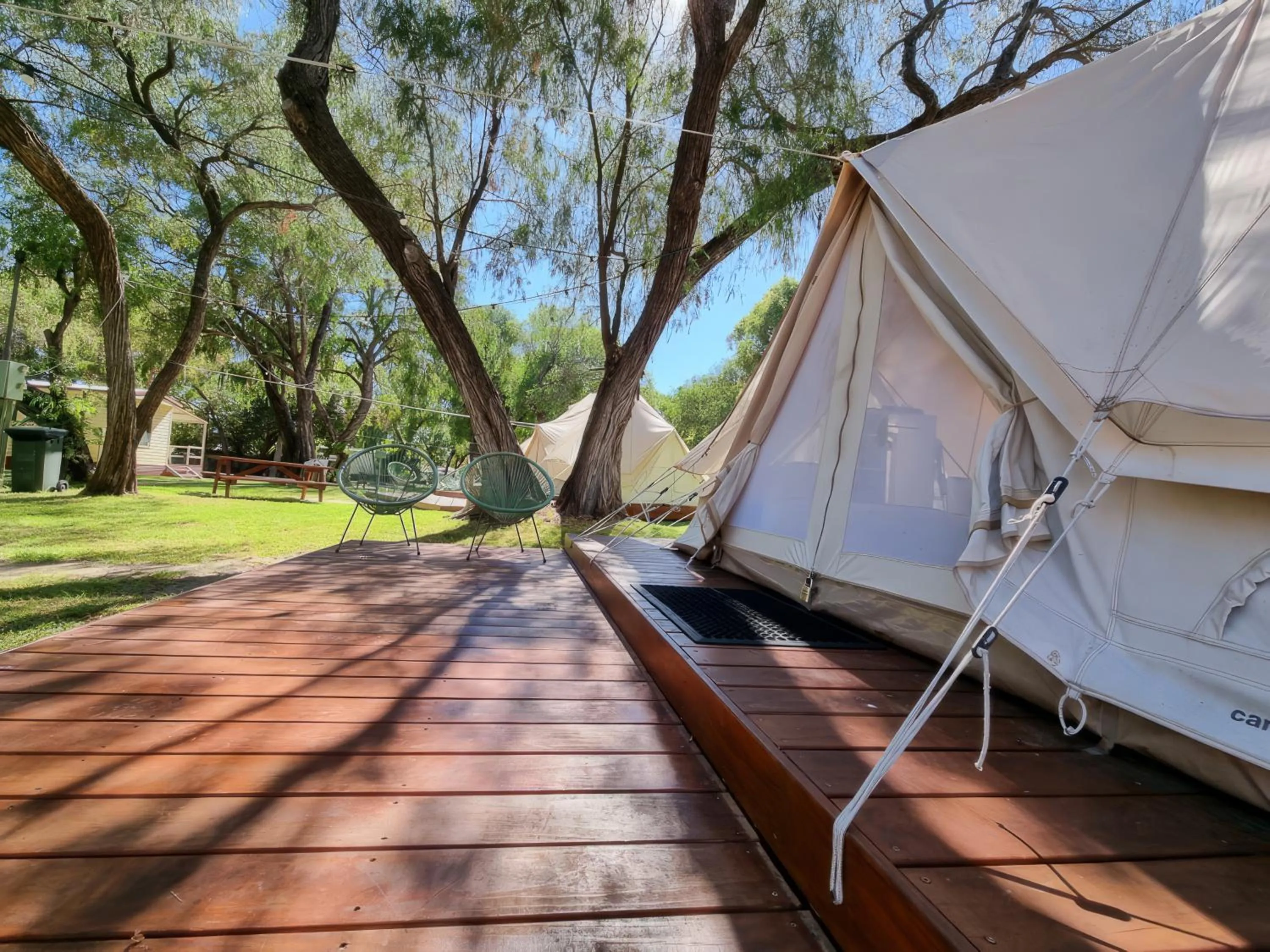 Property building in Busselton Villas and Glamping Village