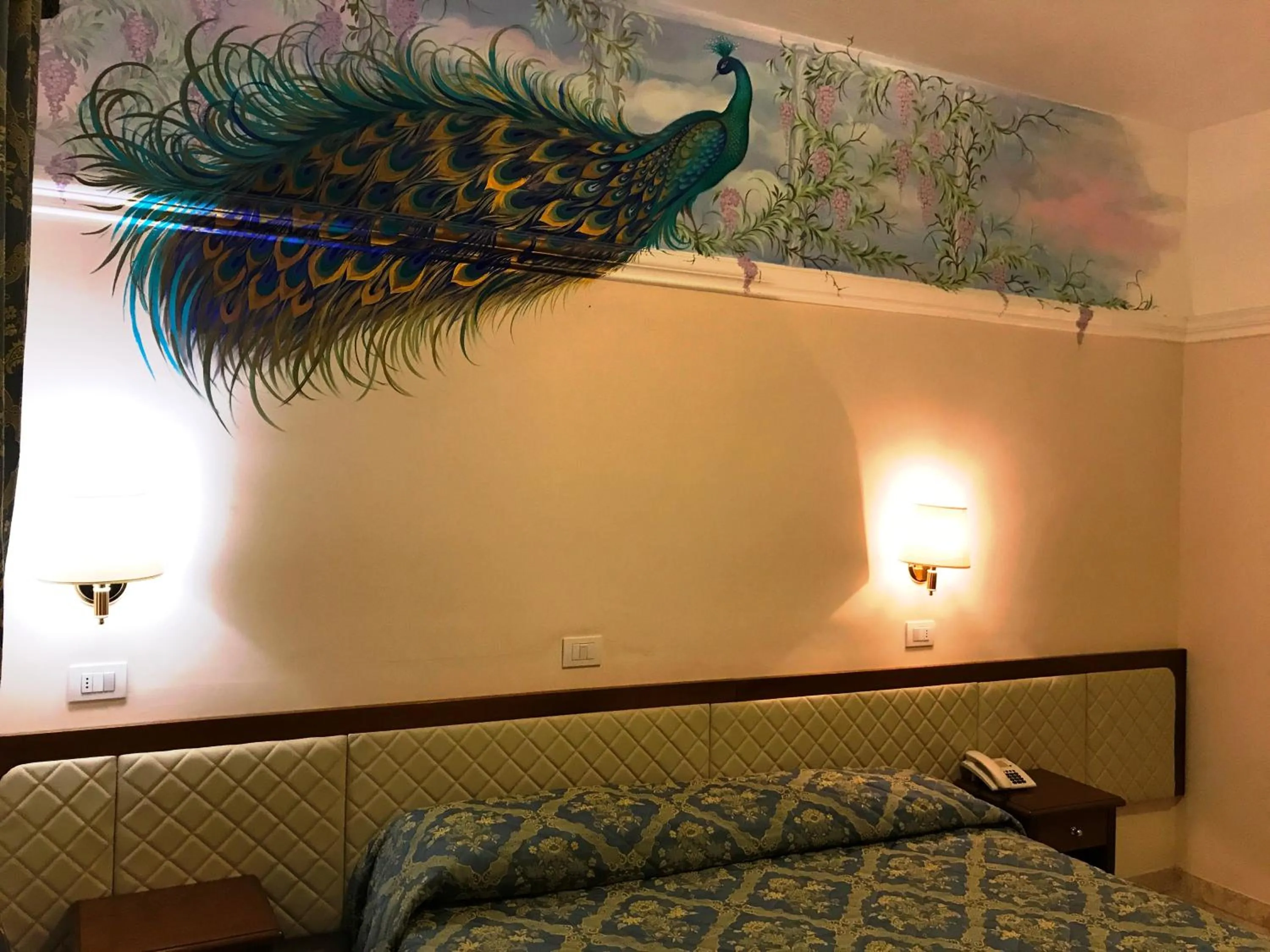 Bed in Mondial Park Hotel