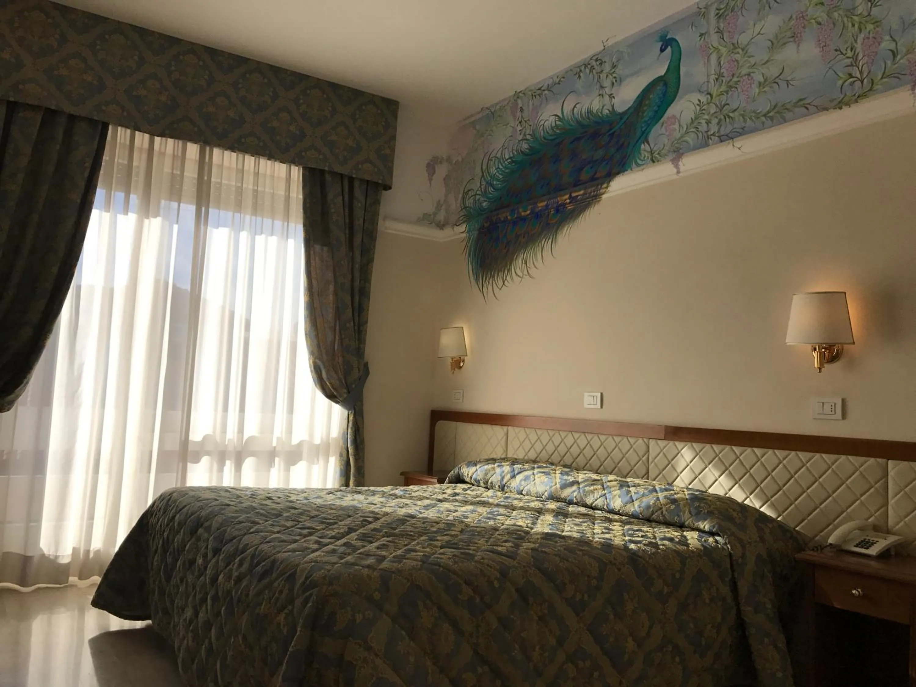 Bed in Mondial Park Hotel