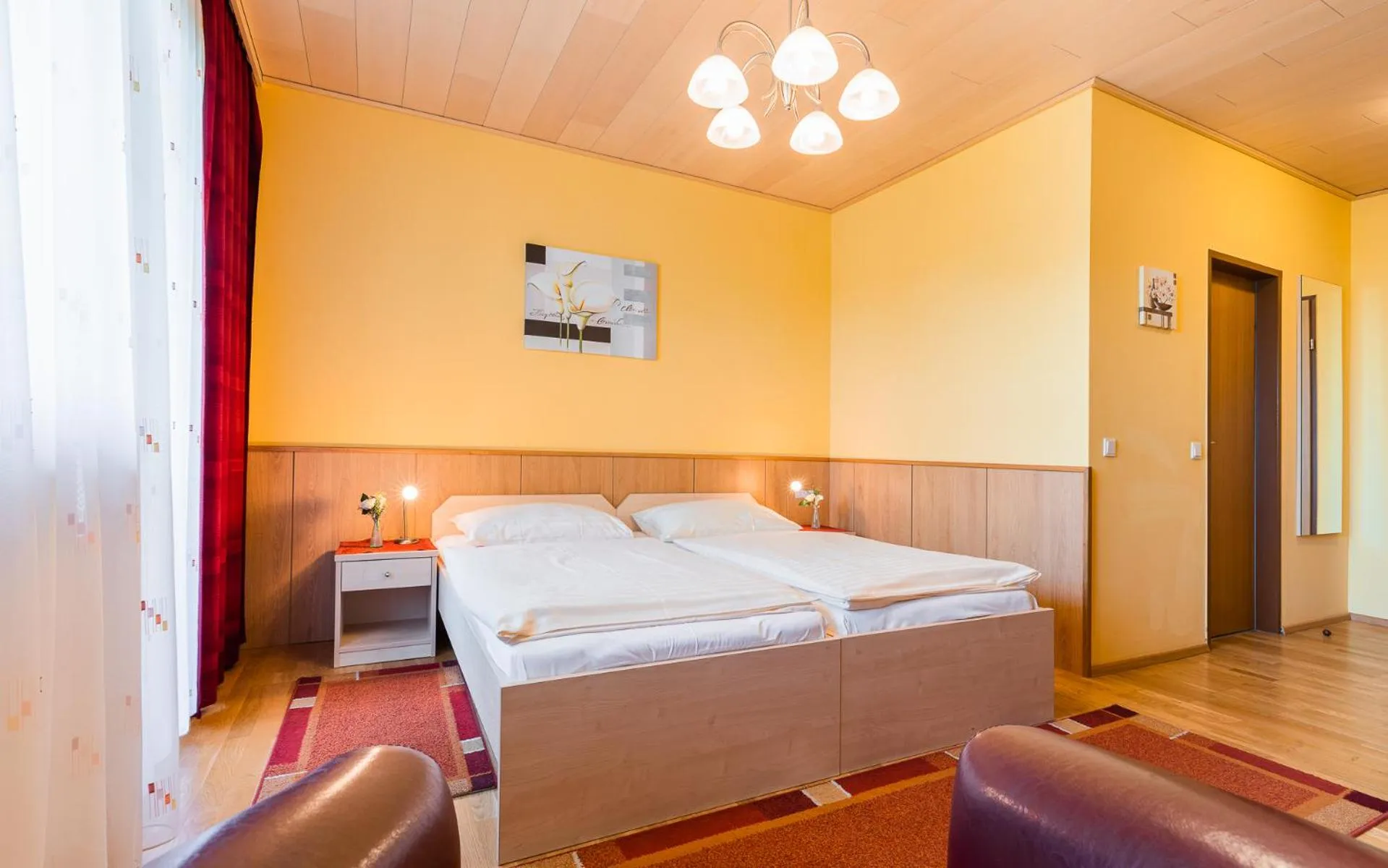 Bed in Hotel garni Steinfeld