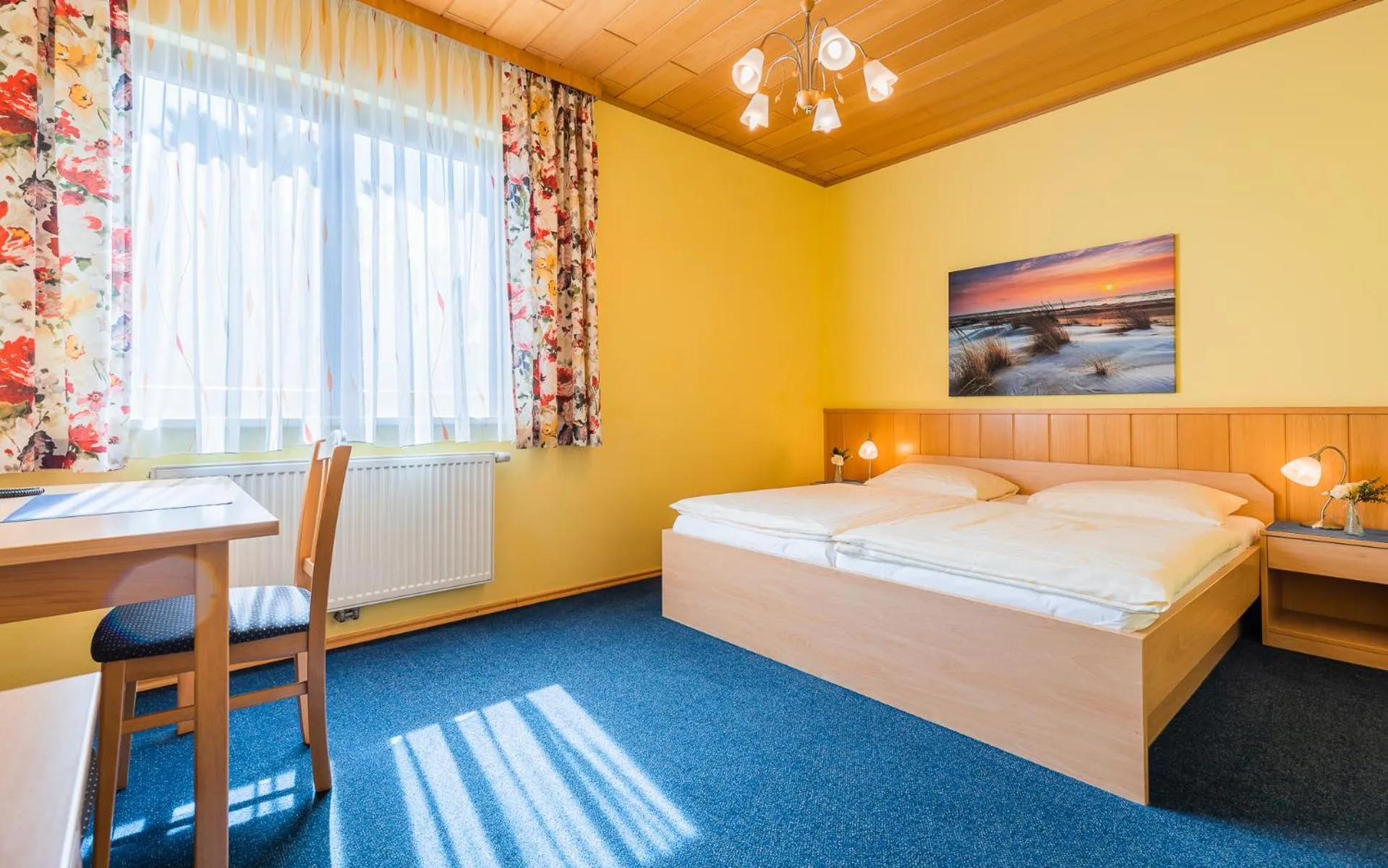 Bed in Hotel garni Steinfeld