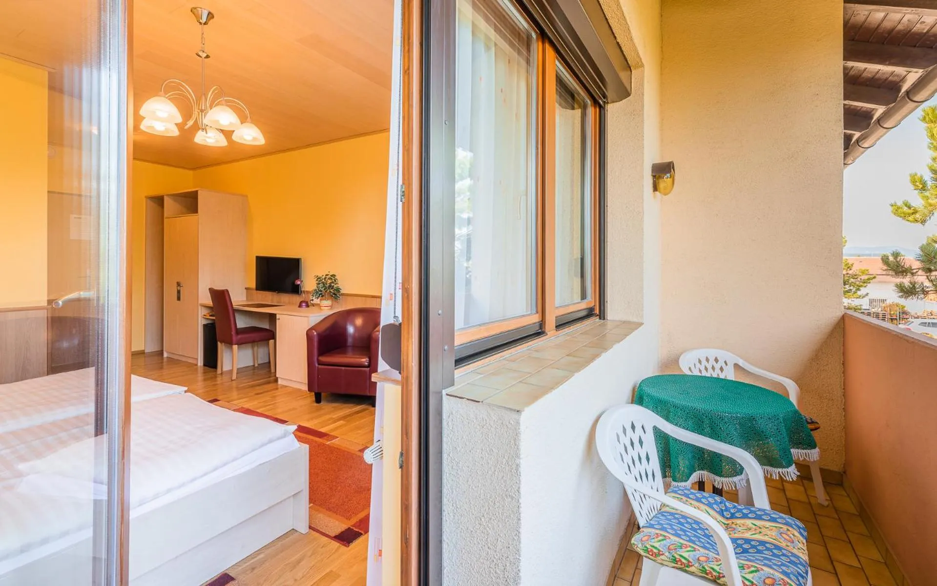 Bed in Hotel garni Steinfeld