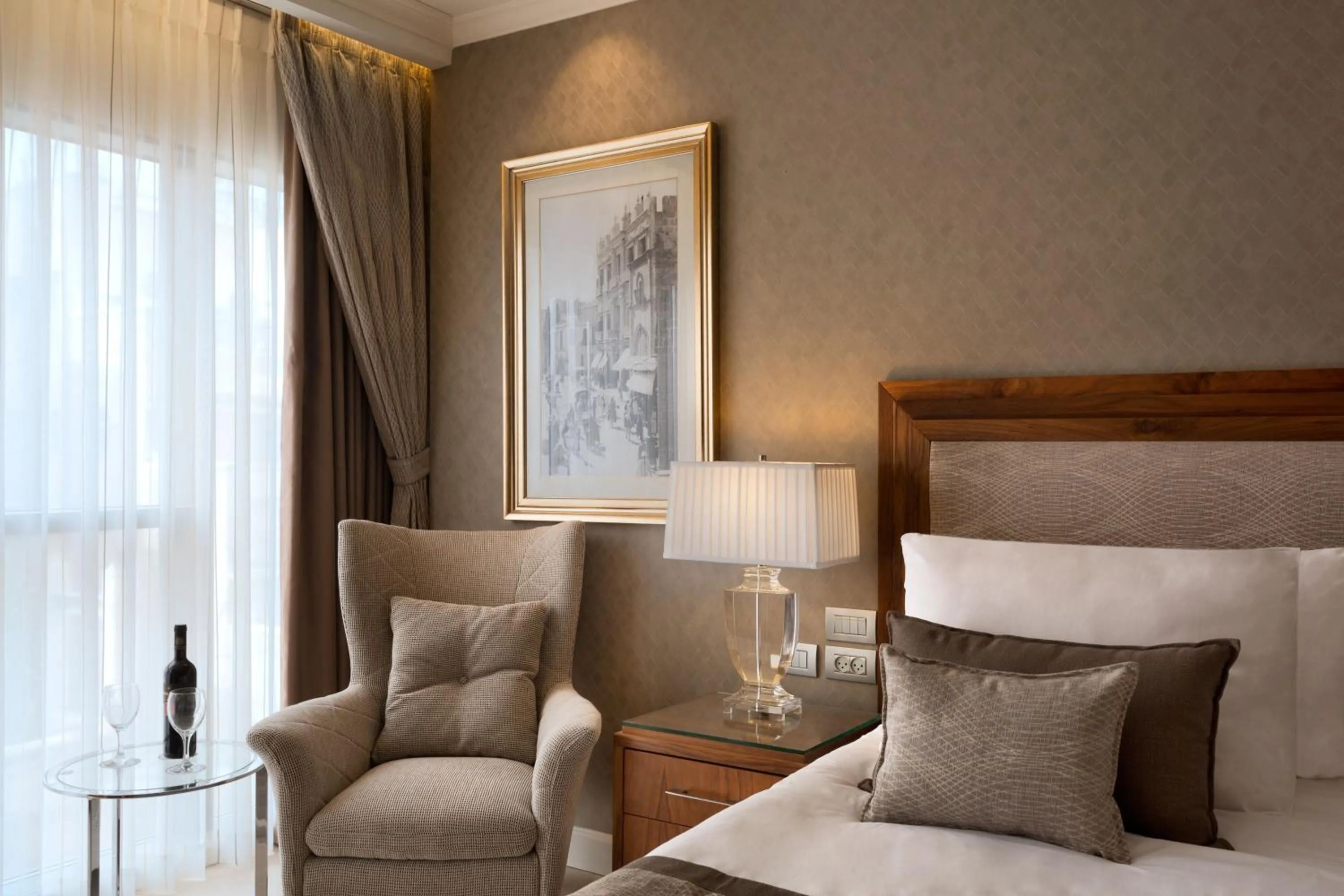 Bed in Herbert Samuel Jerusalem