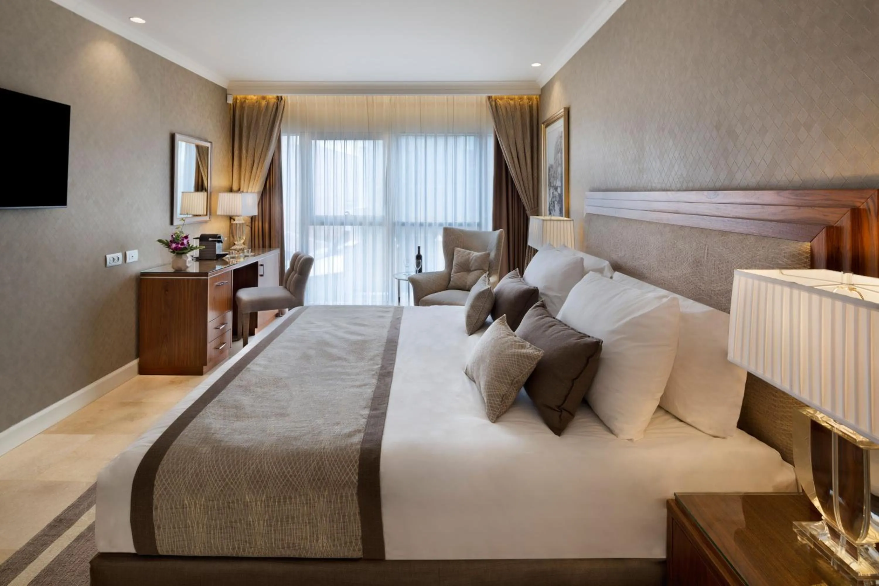 Bed in Herbert Samuel Jerusalem