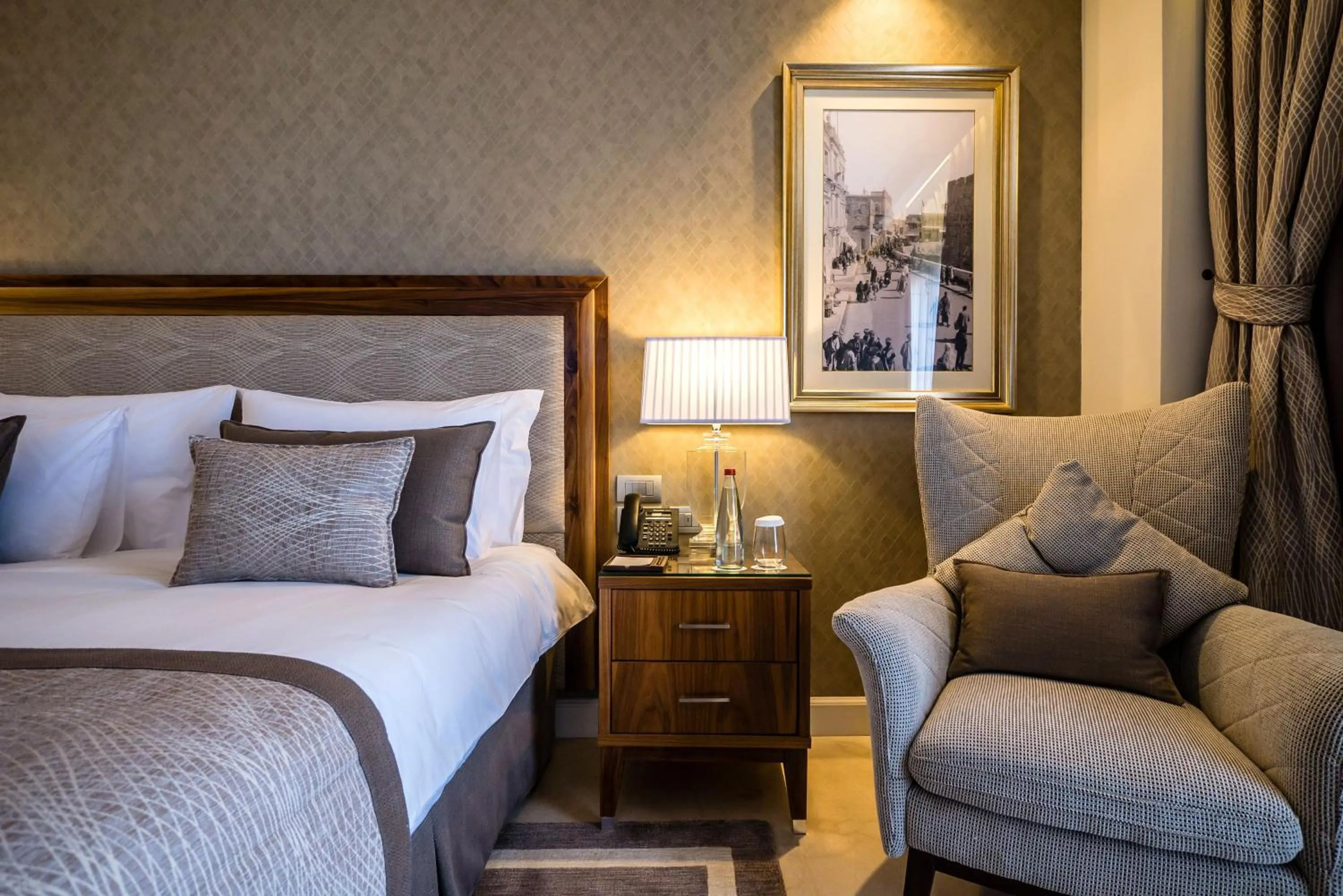 Bed in Herbert Samuel Jerusalem