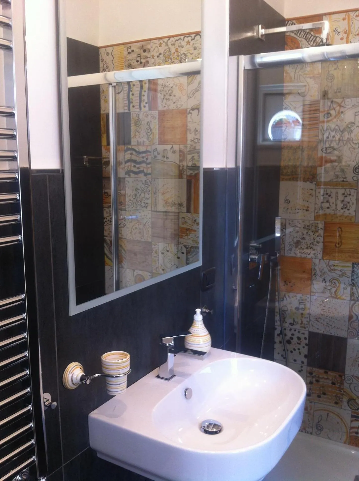 Shower in B&B La Chiave