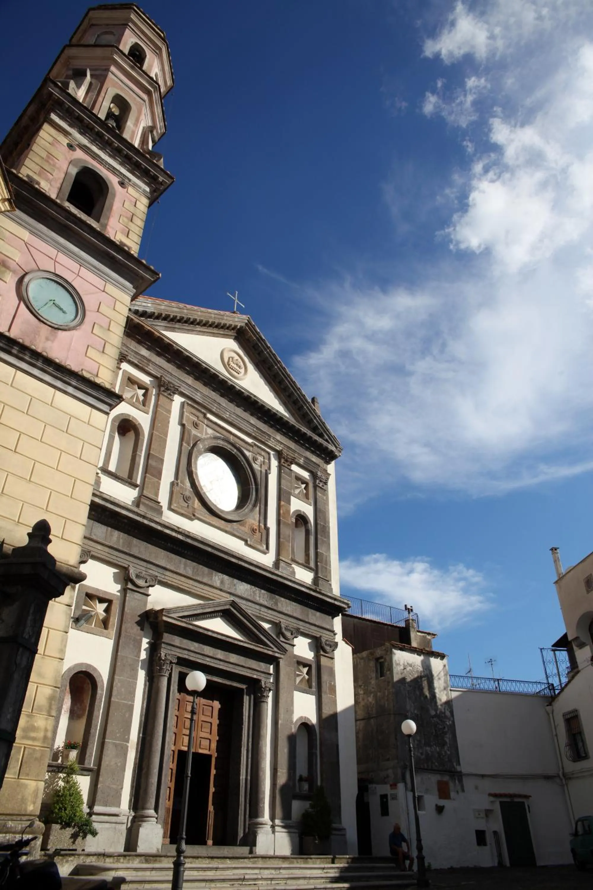 Landmark view in B&B La Chiave