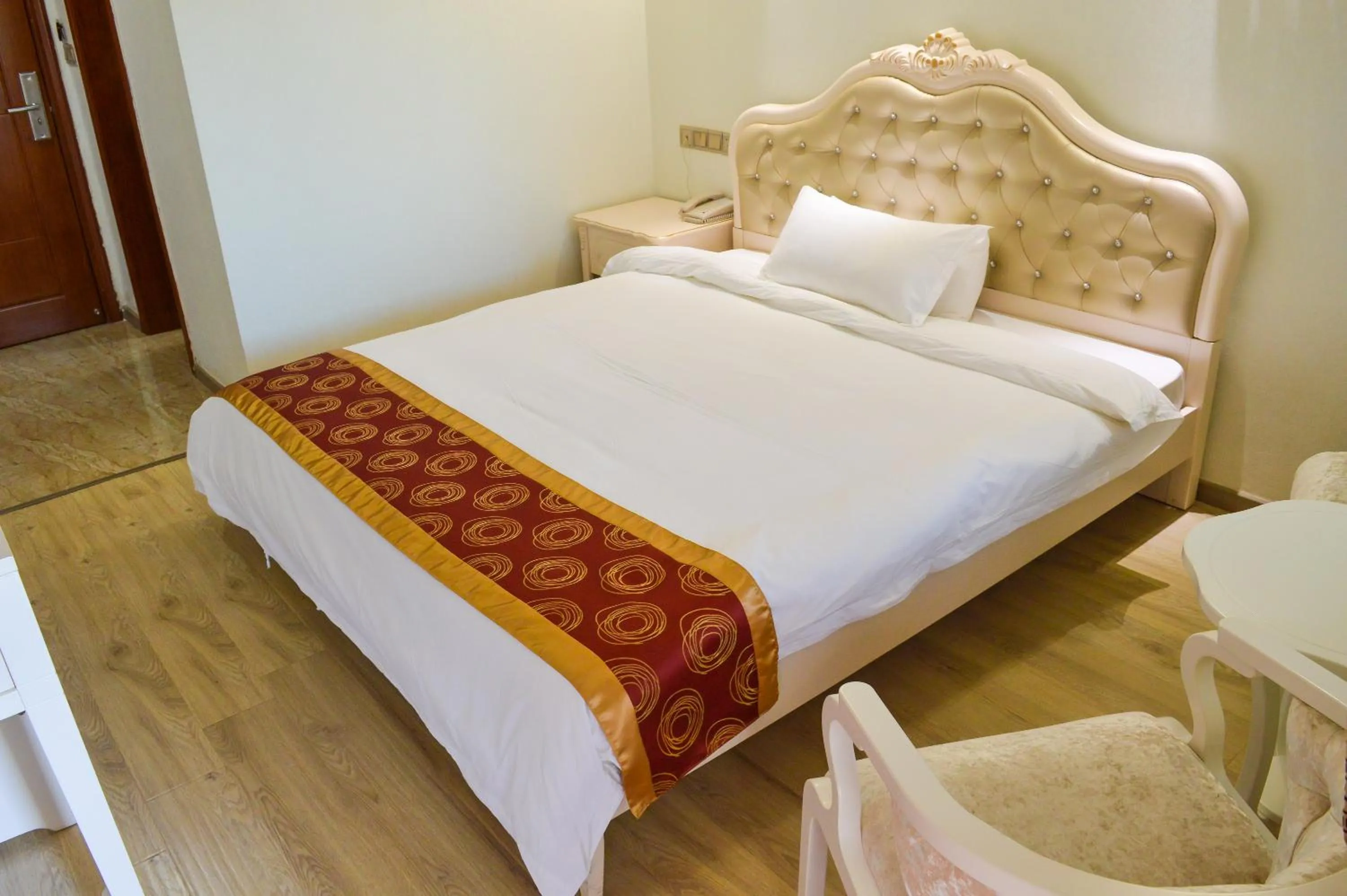 Bed in Wuduria Hotel