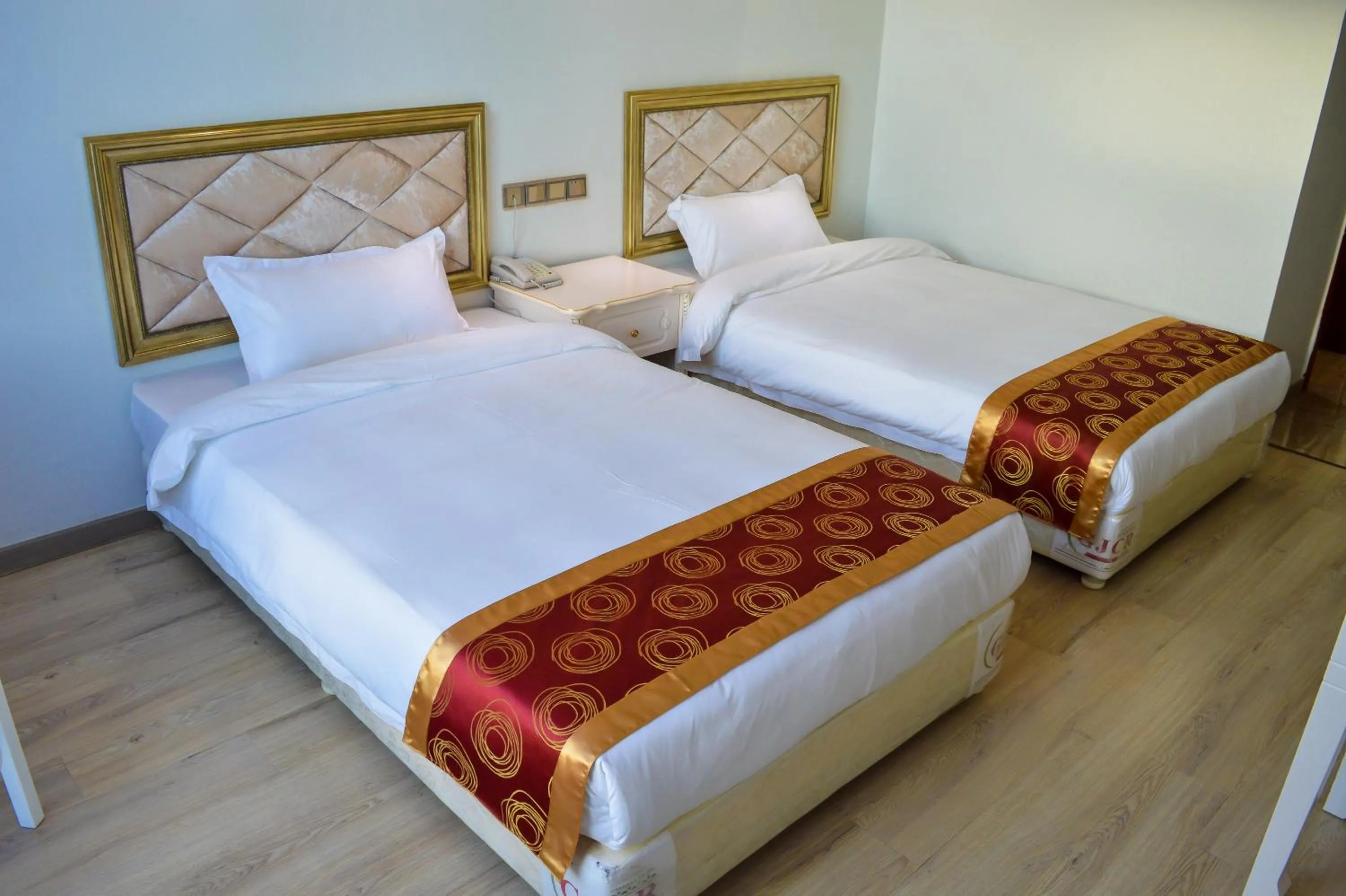 Bed in Wuduria Hotel