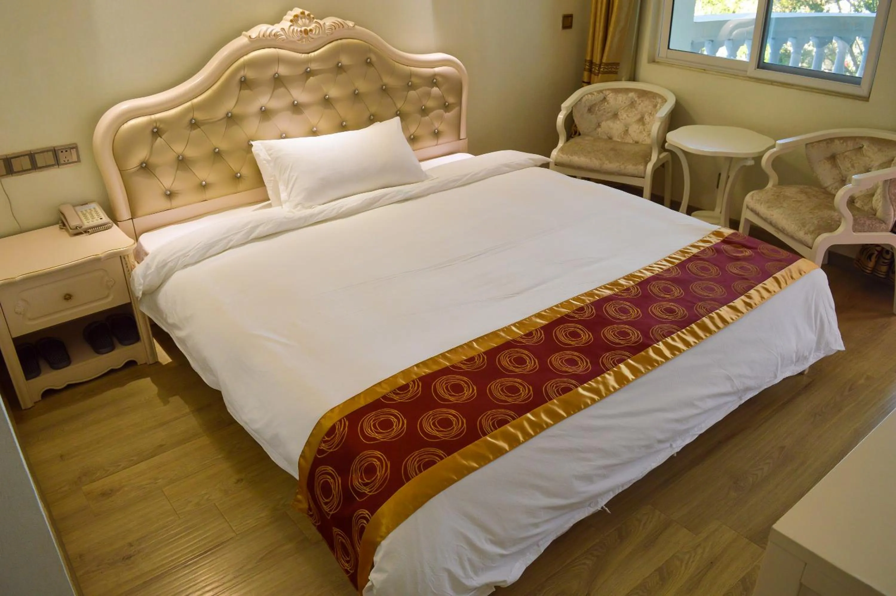 Bed in Wuduria Hotel