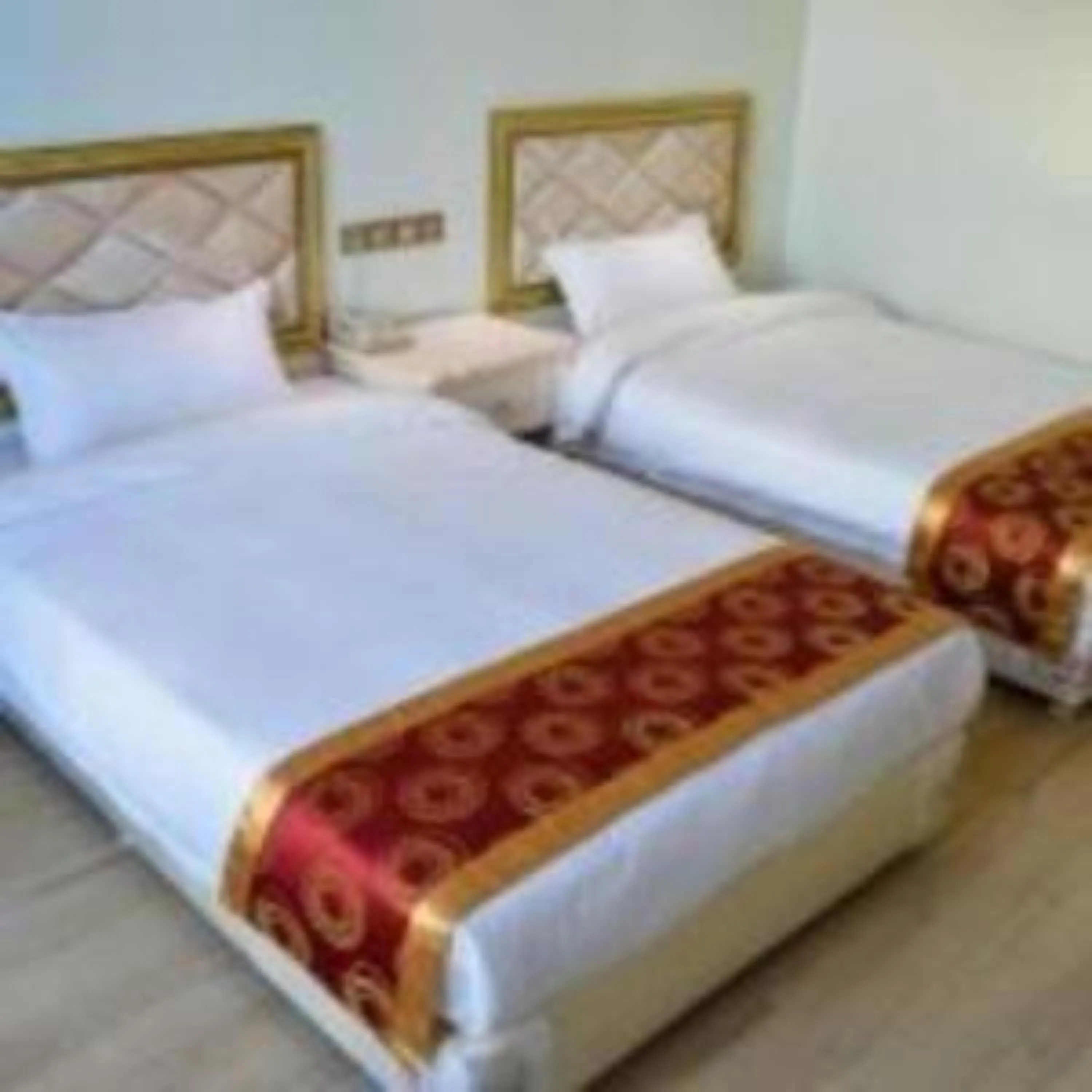 Bed in Wuduria Hotel