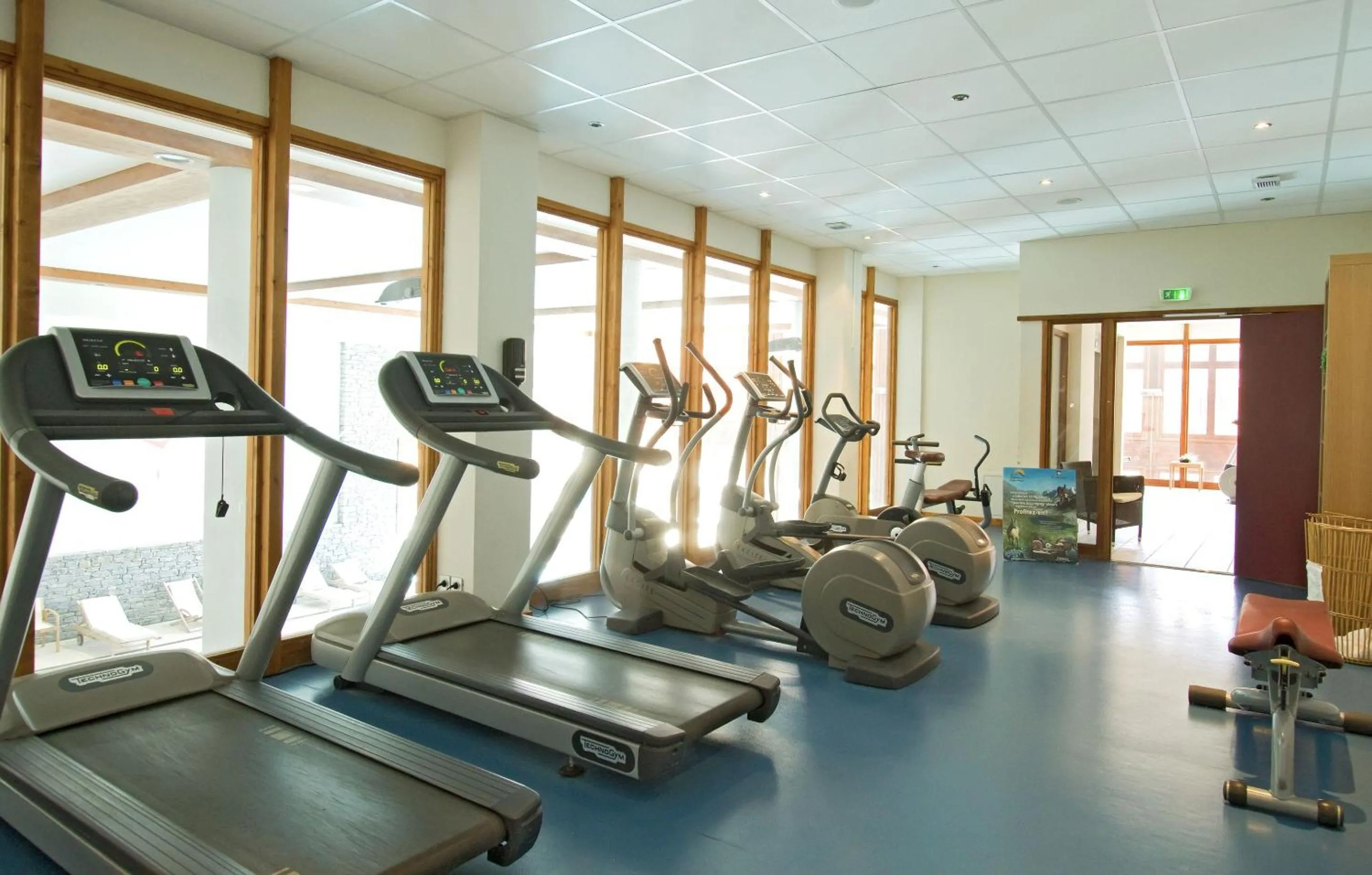 Fitness centre/facilities in Hôtel Eden by Odalys