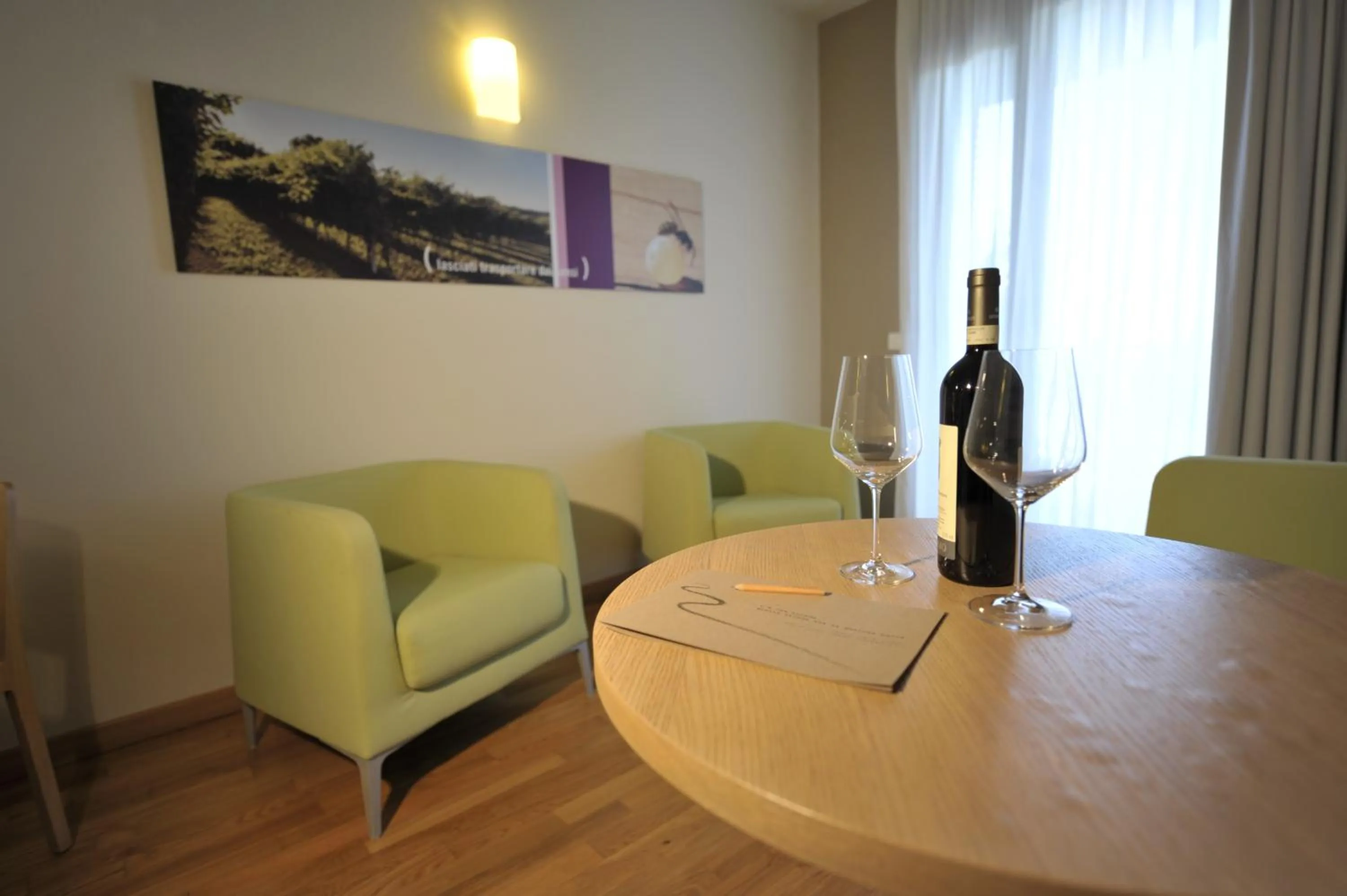 Seating area in Ca' Del Lupo