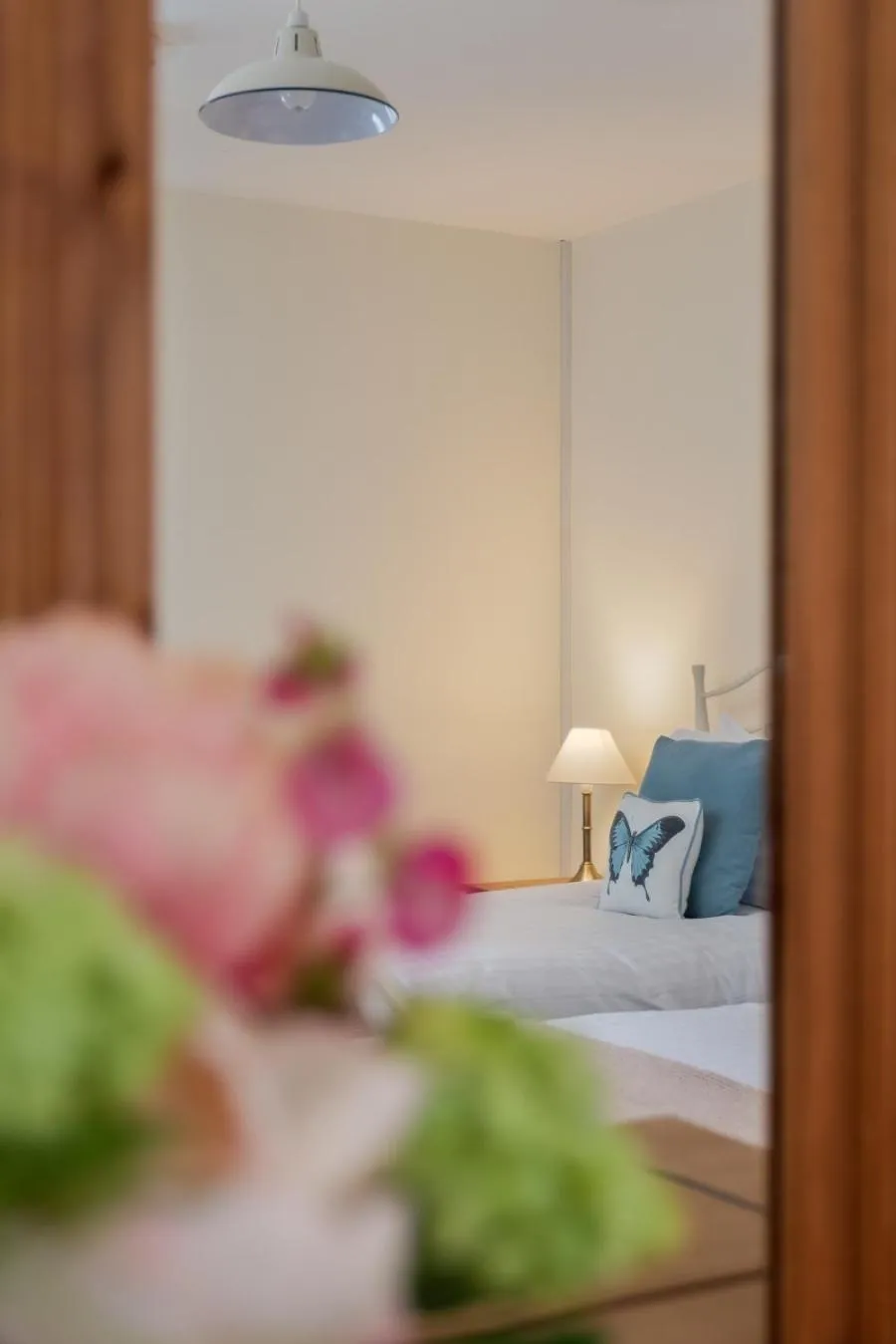 Bed in The Grainary Cottages