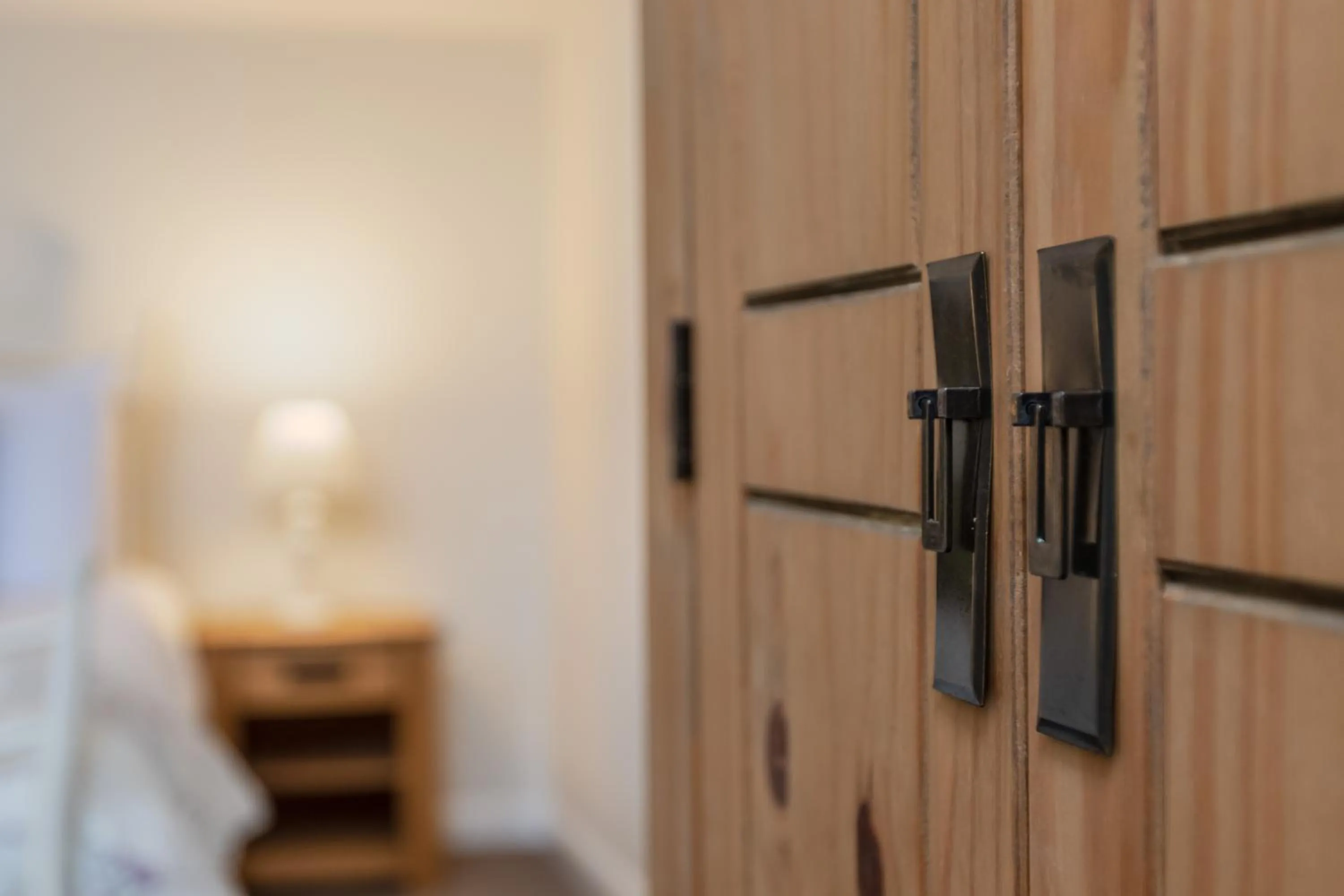 Bed in The Grainary Cottages