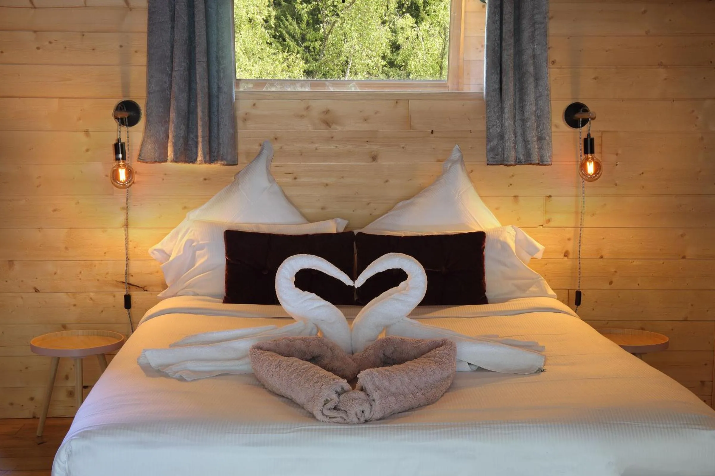 Bed in Les Lodges de Babylone