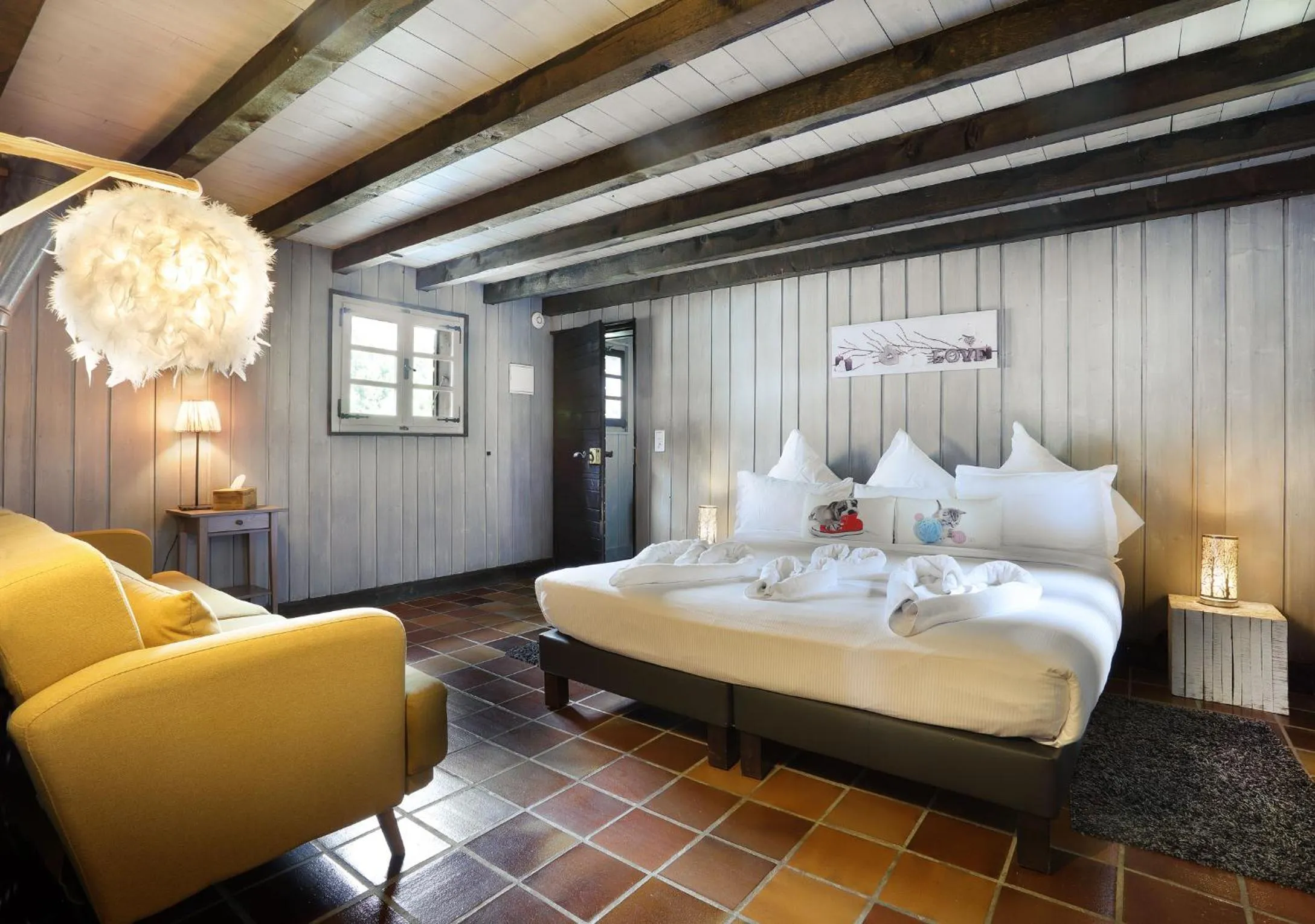 Bed in Les Lodges de Babylone