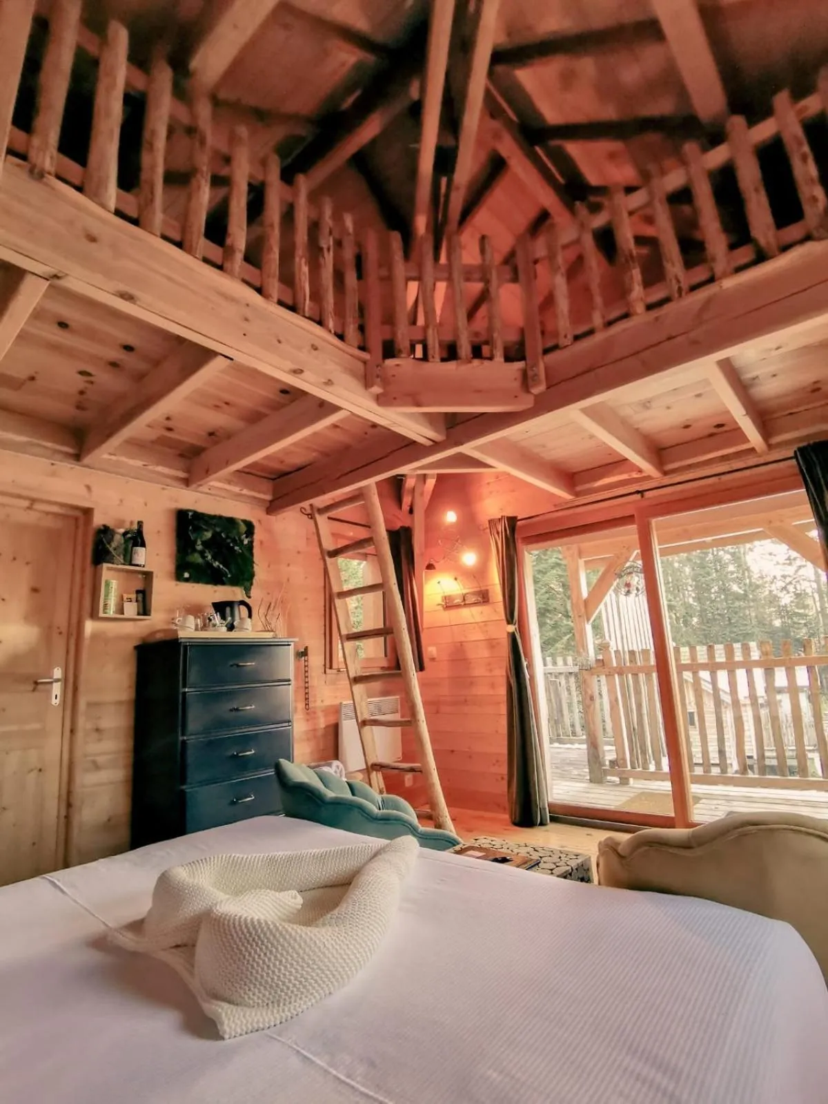 Bed in Les Lodges de Babylone