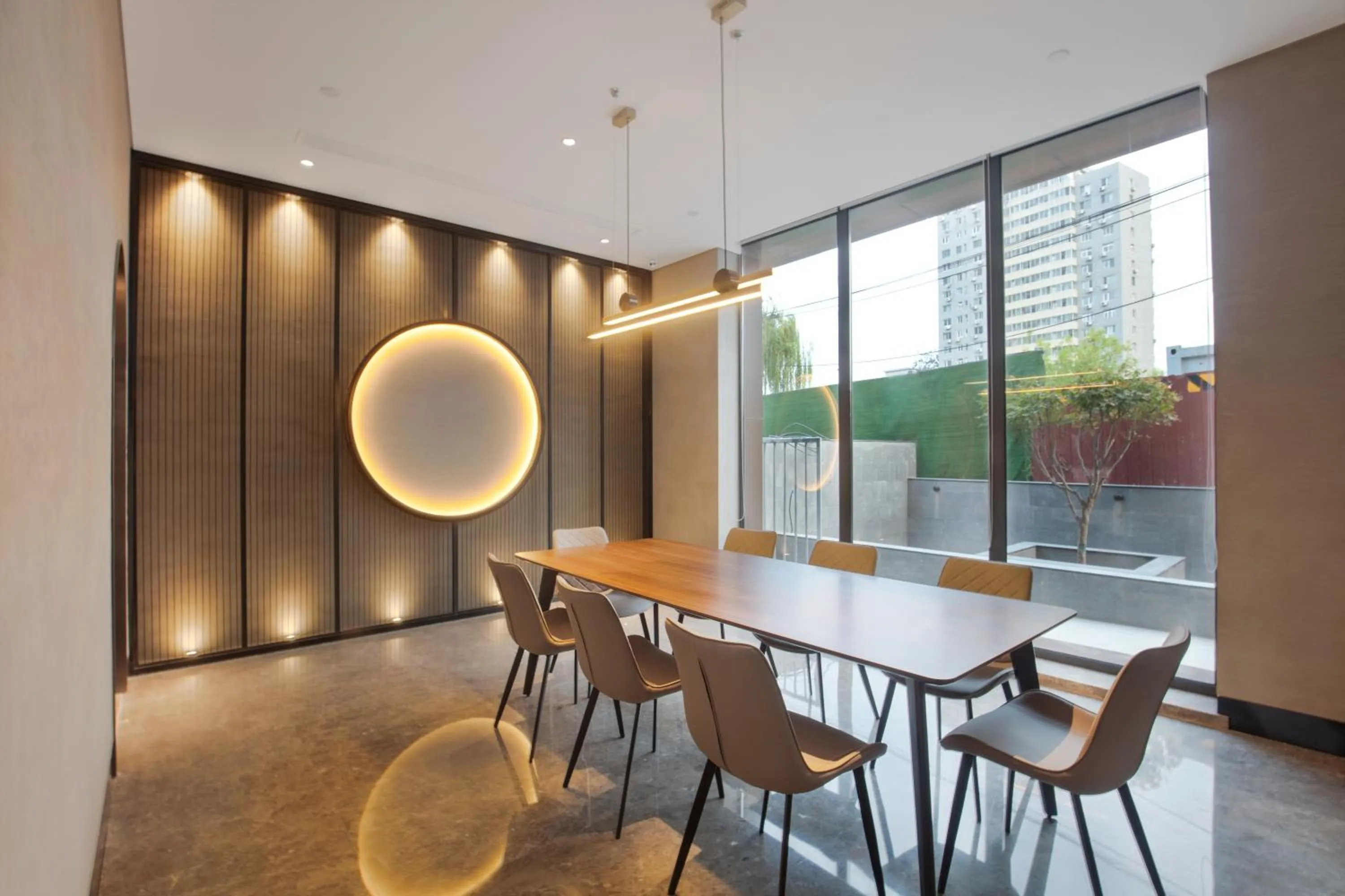 Meeting/conference room in Orange Beijing Yansha Landmark Hotel