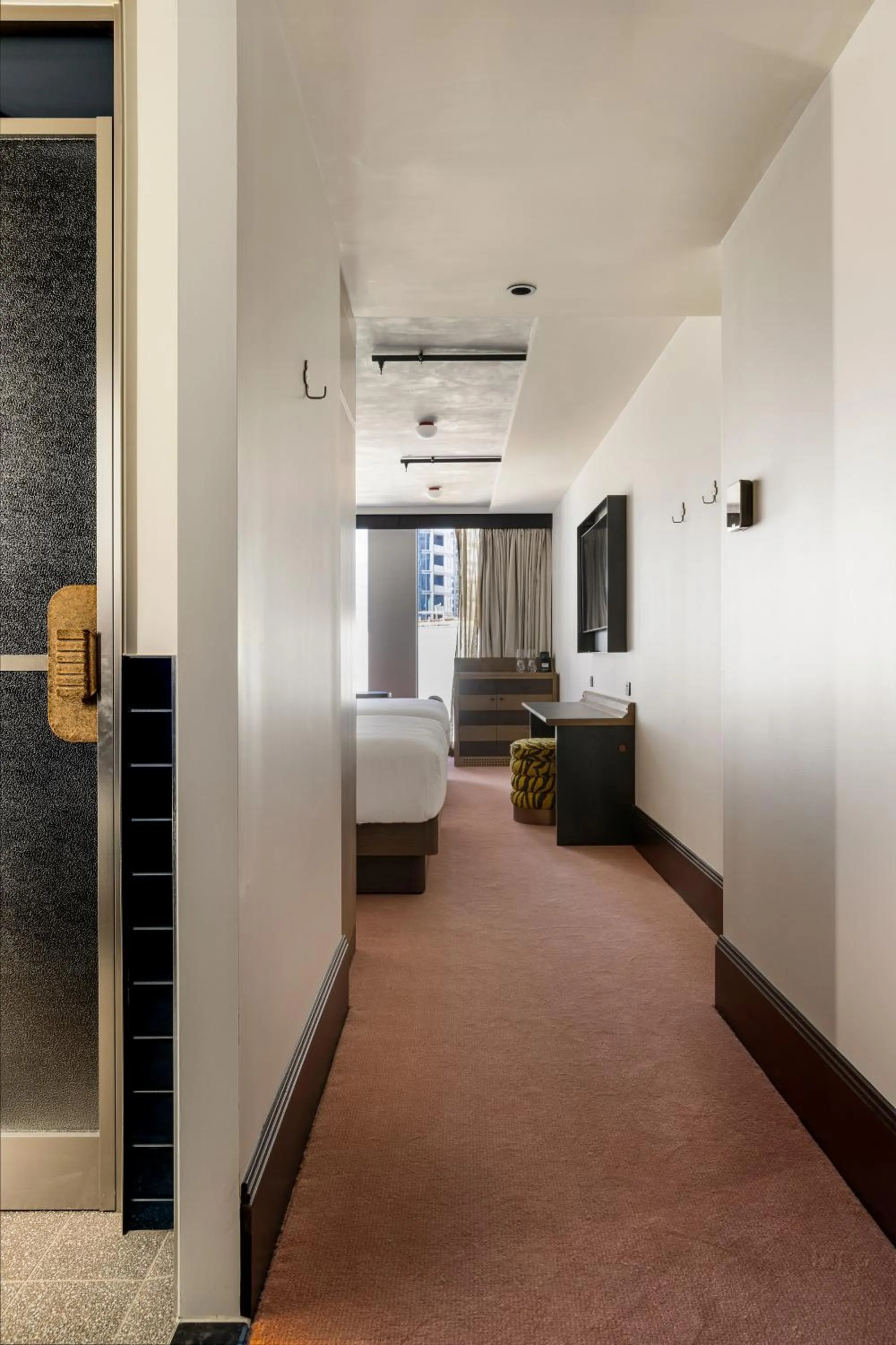 Bed in Hannah St Hotel Melbourne