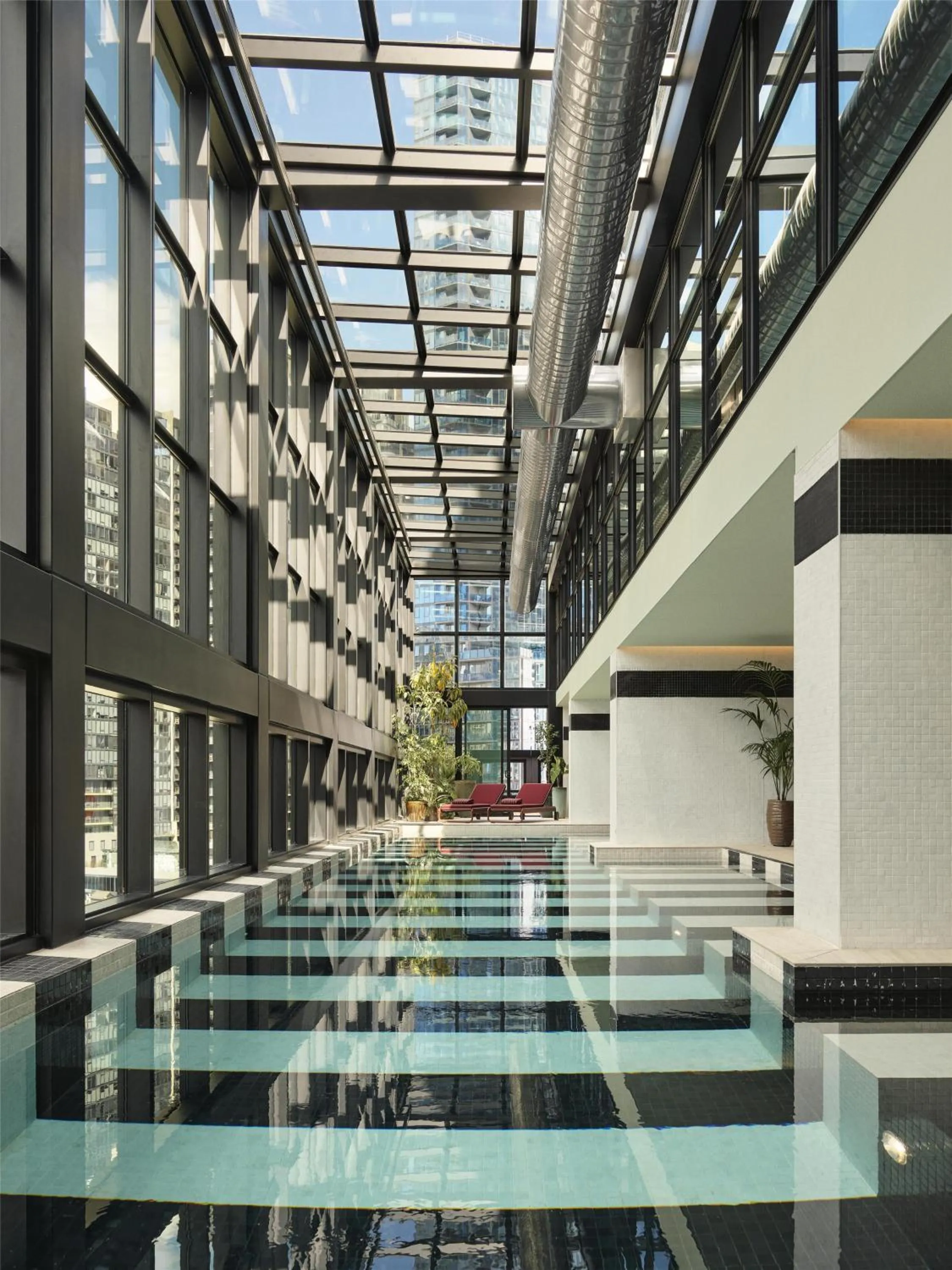 Pool view in Hannah St Hotel Melbourne