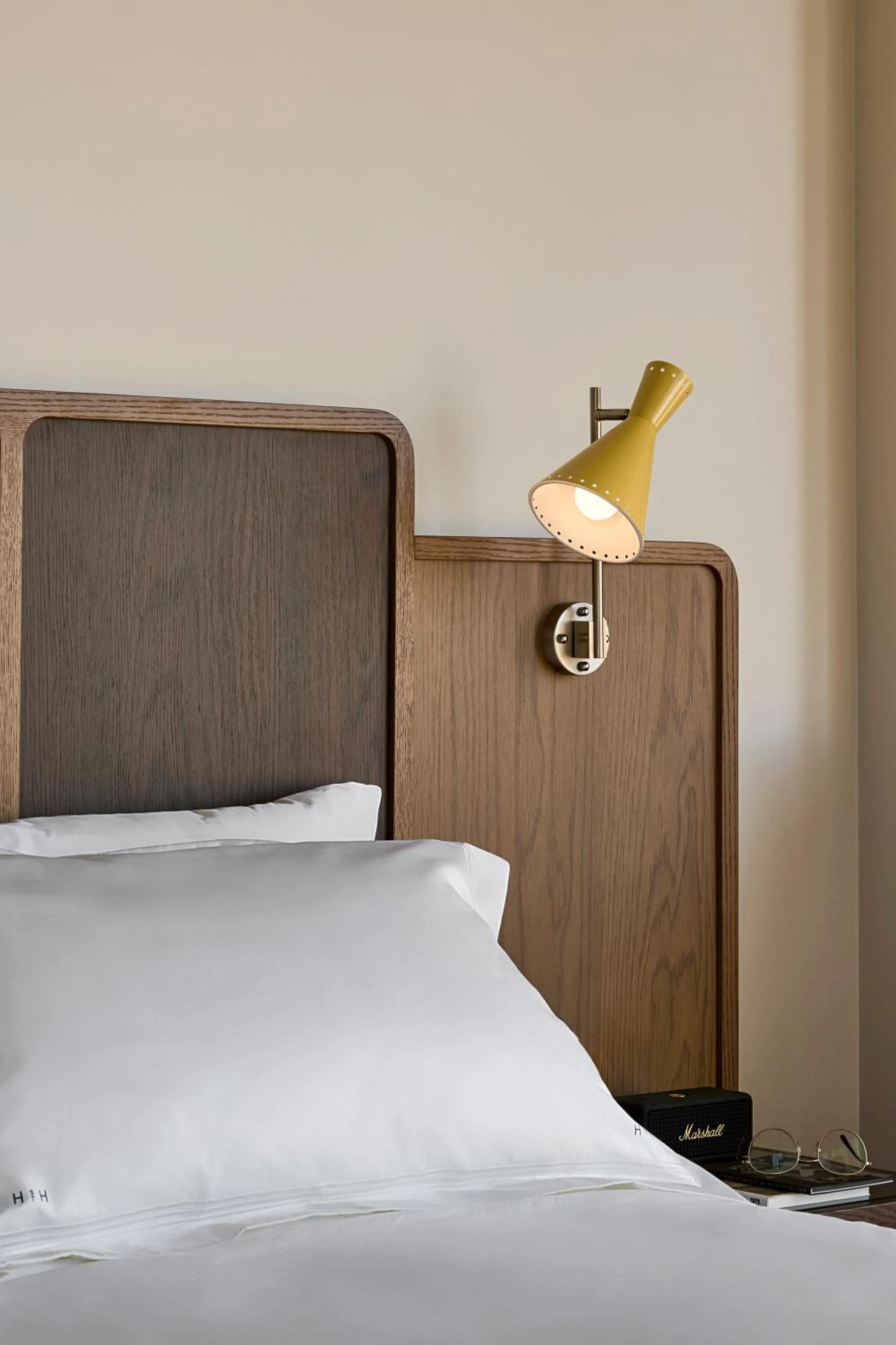 Bed in Hannah St Hotel Melbourne