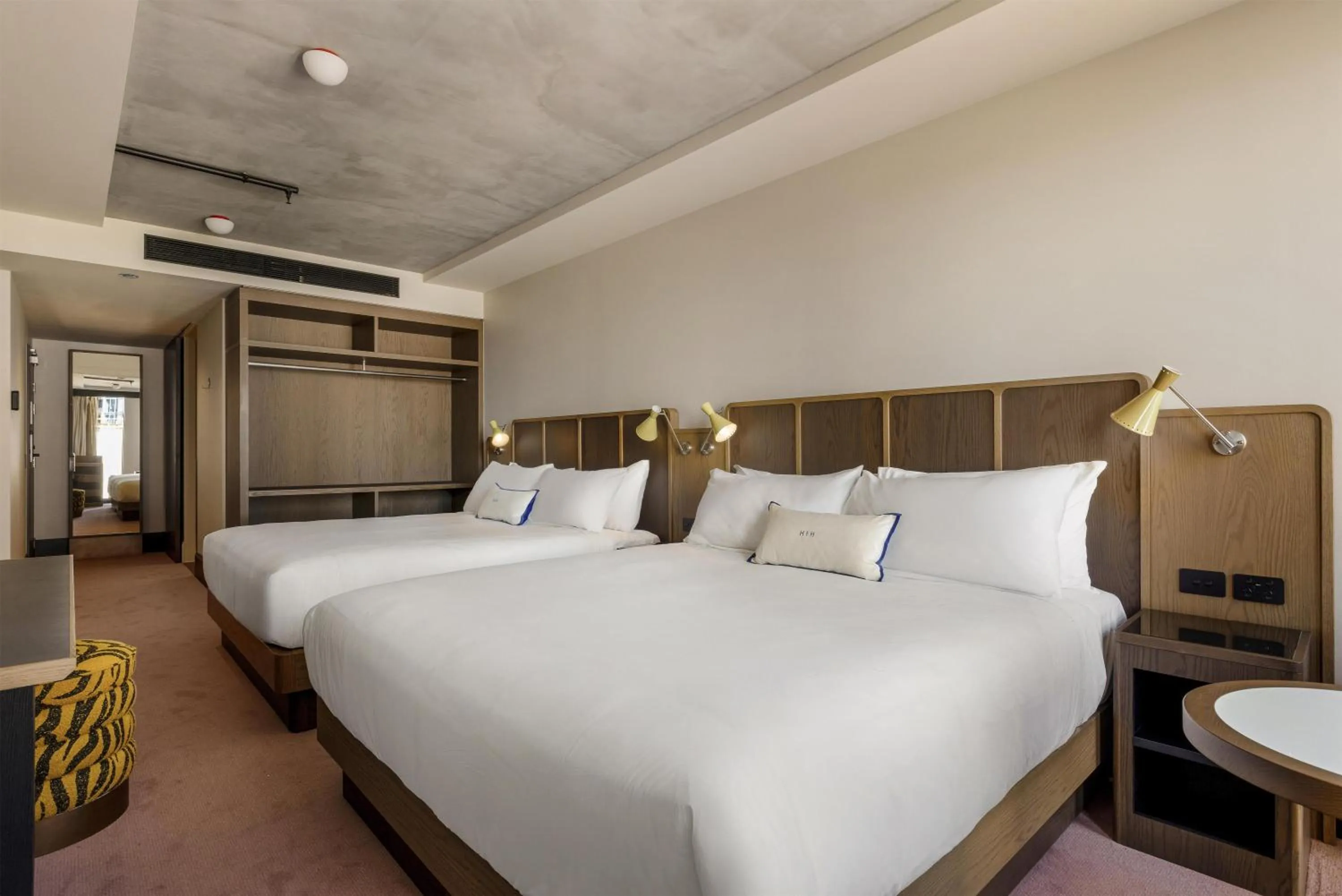 Bedroom, Bed in Hannah St Hotel Melbourne