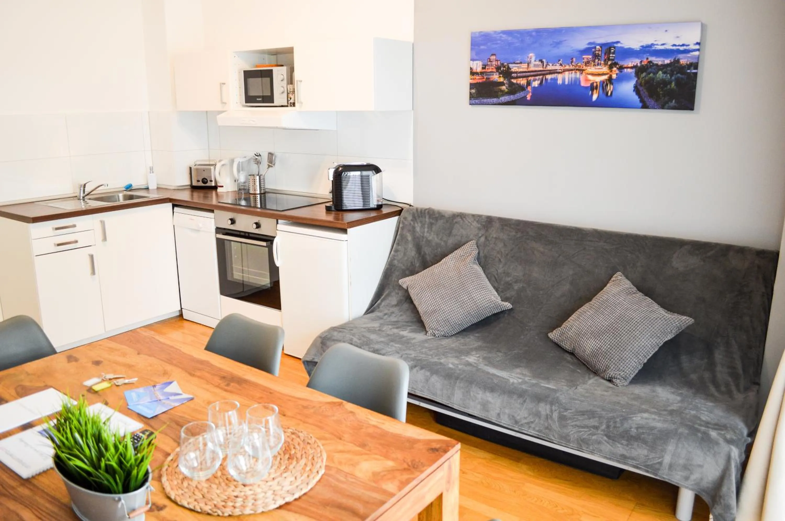 Coffee/tea facilities in Centerapartments Tonhallenstraße