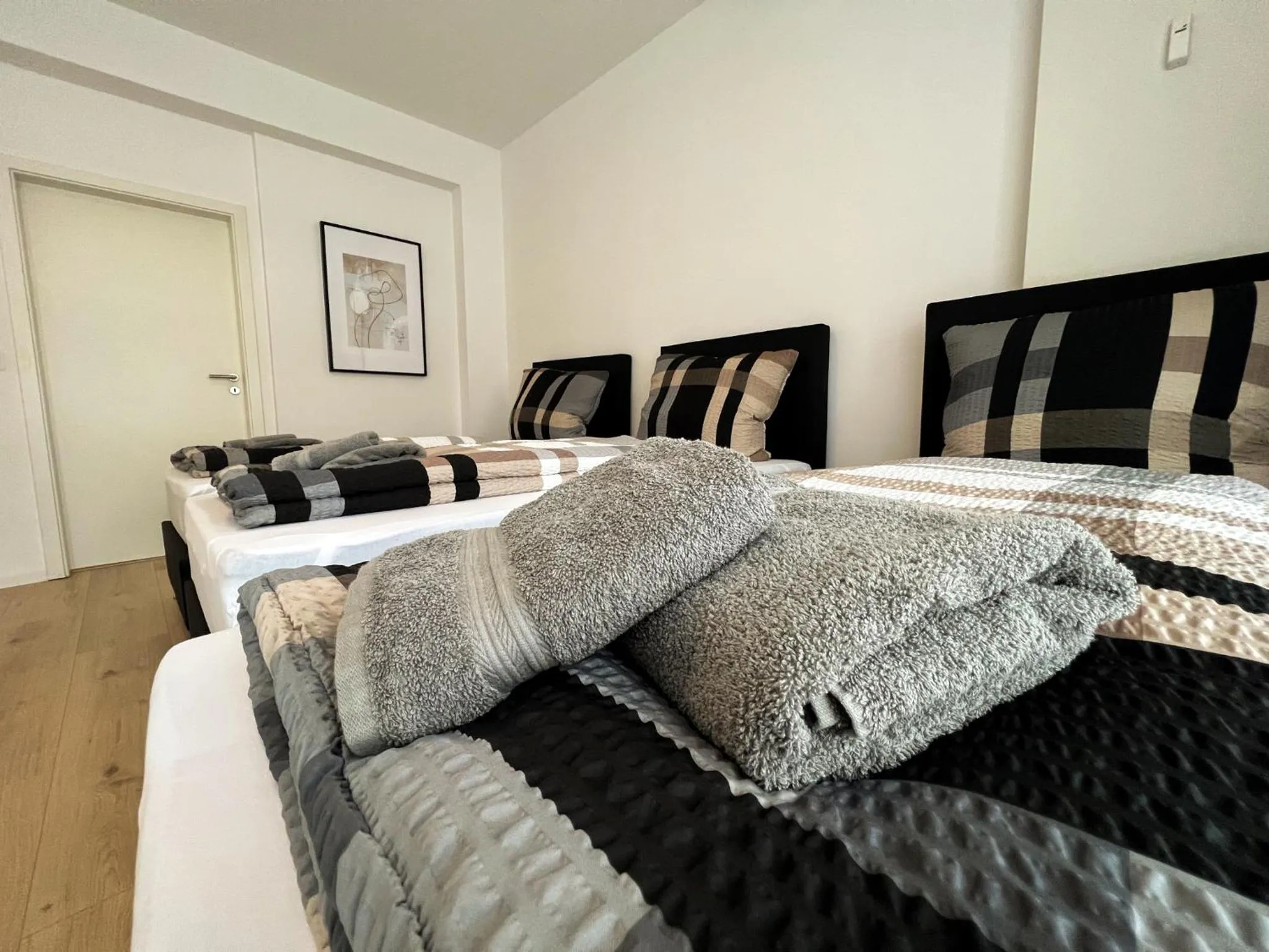 Bed in Centerapartments Tonhallenstraße