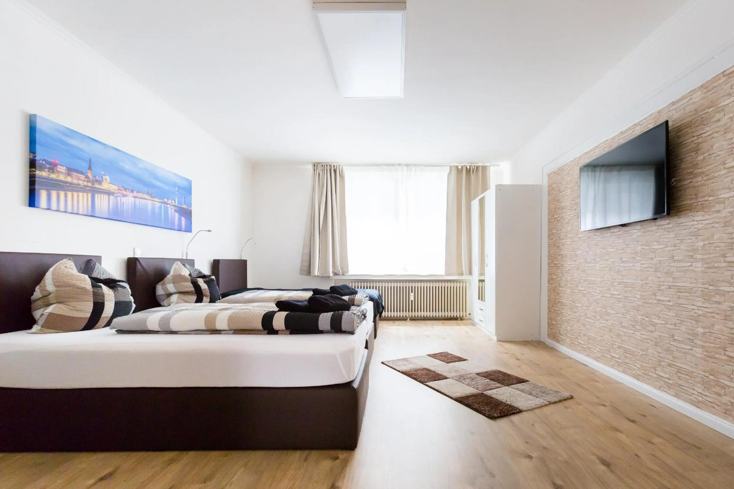 Bedroom, Bed in Centerapartments Tonhallenstraße