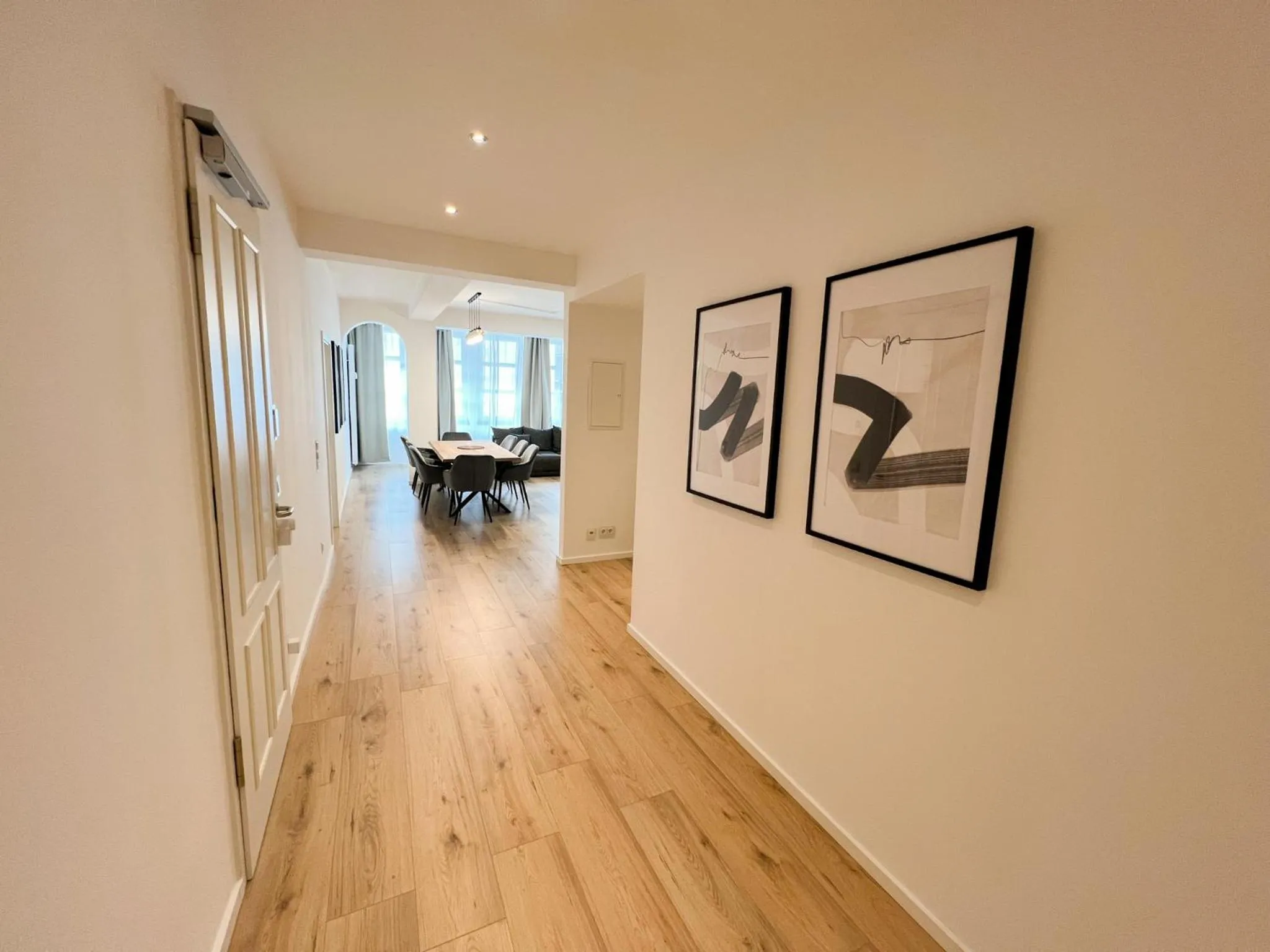 Living room in Centerapartments Tonhallenstraße