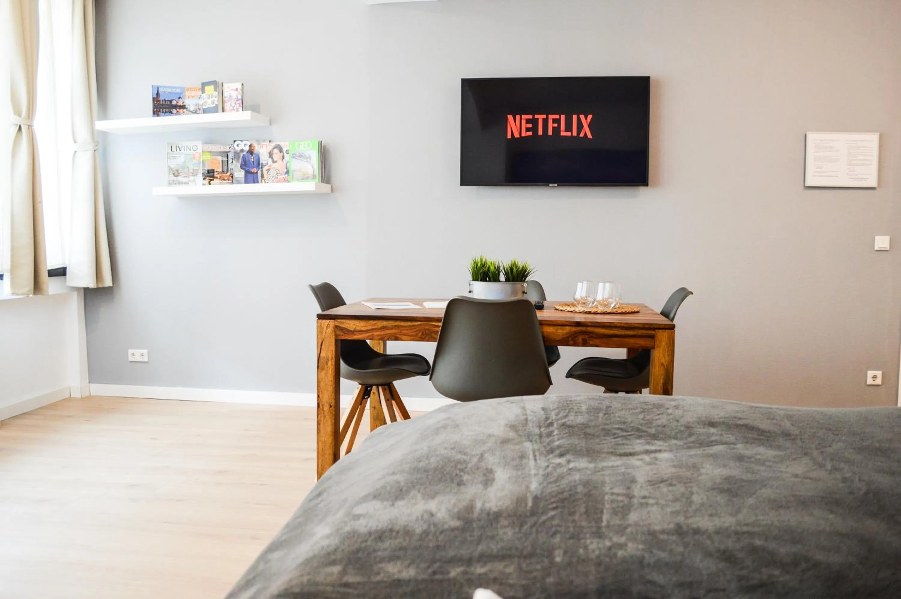 Photo of the whole room in Centerapartments Tonhallenstraße