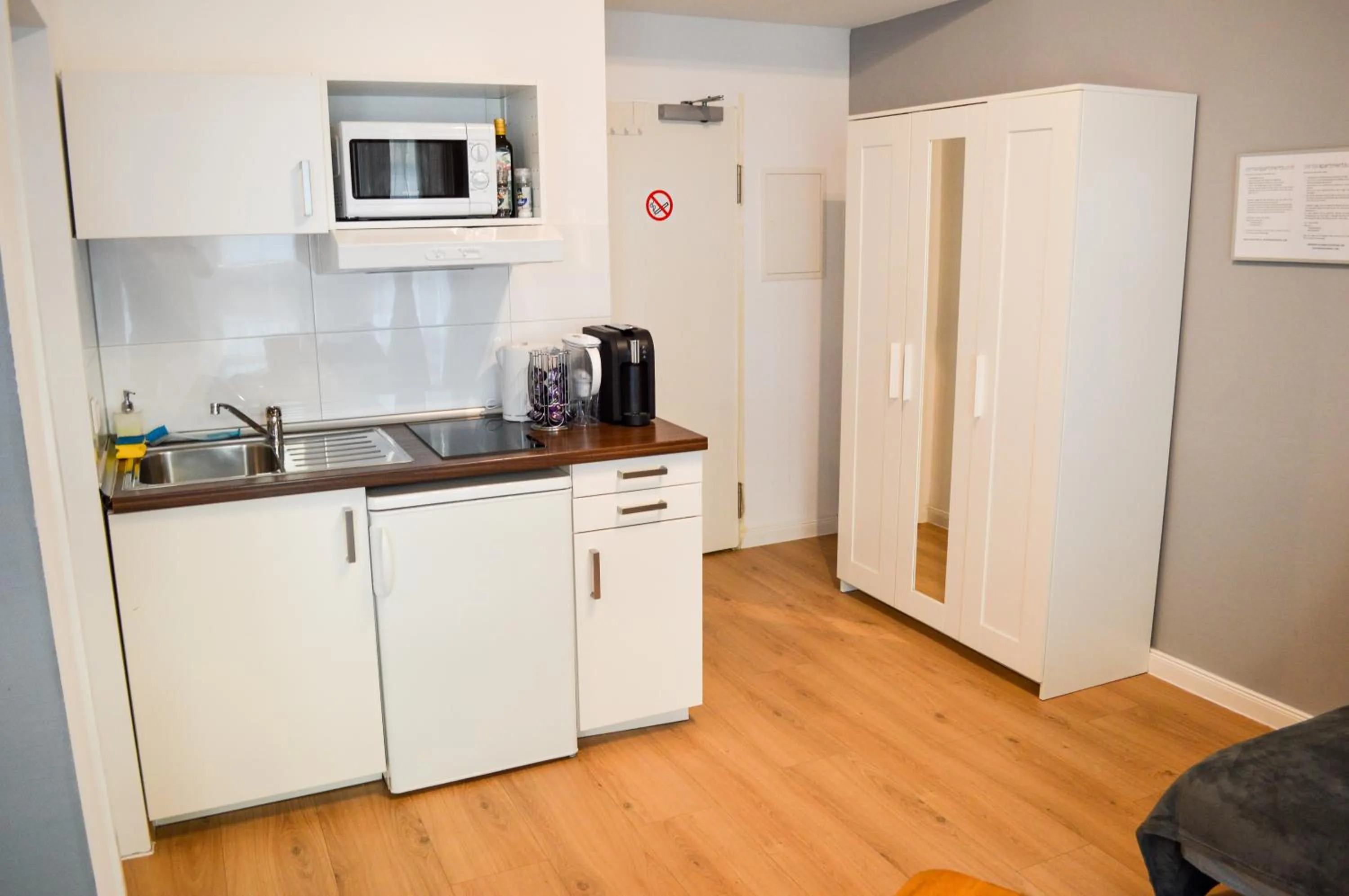 Coffee/tea facilities in Centerapartments Tonhallenstraße