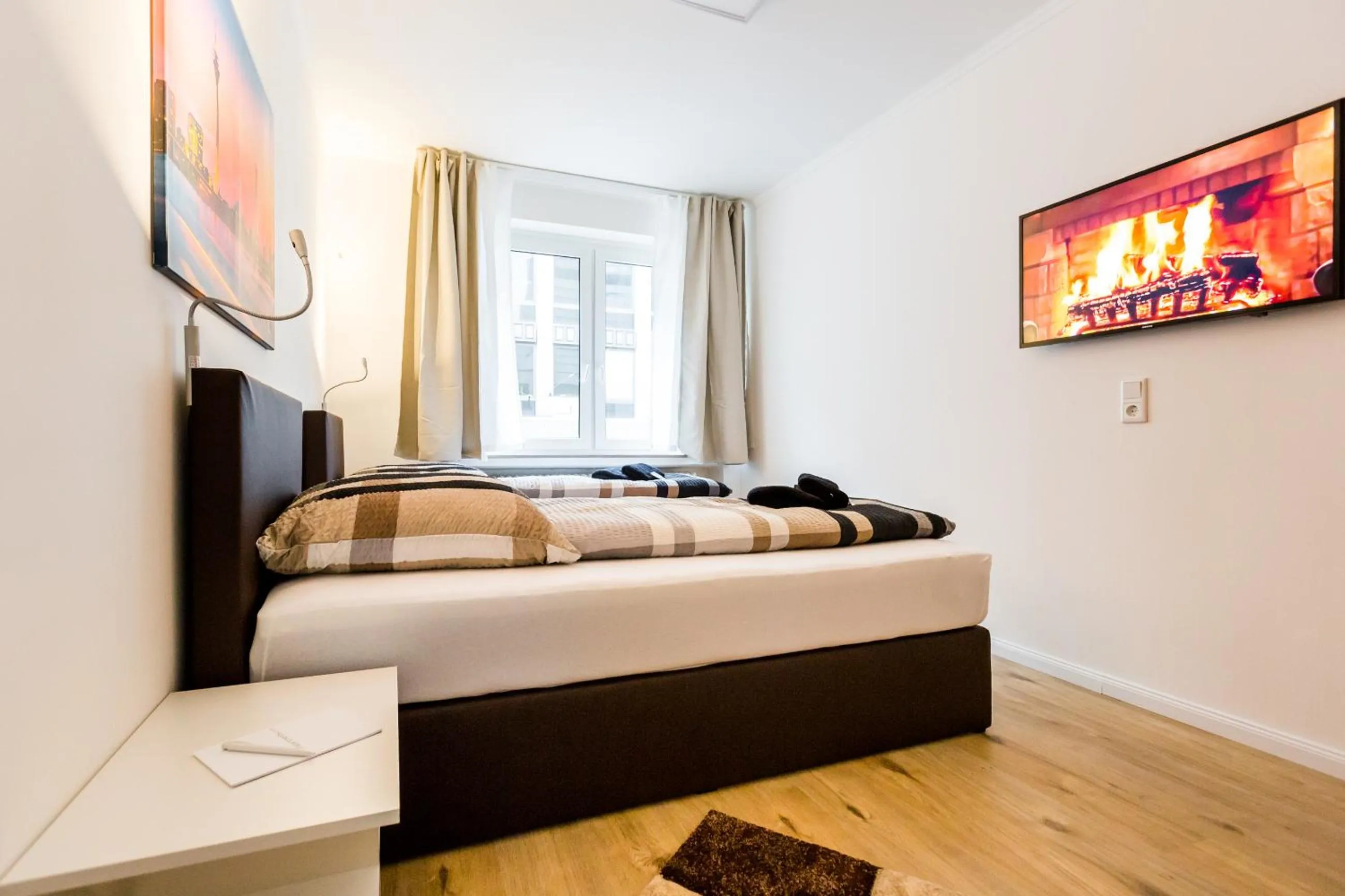 Bedroom, Bed in Centerapartments Tonhallenstraße