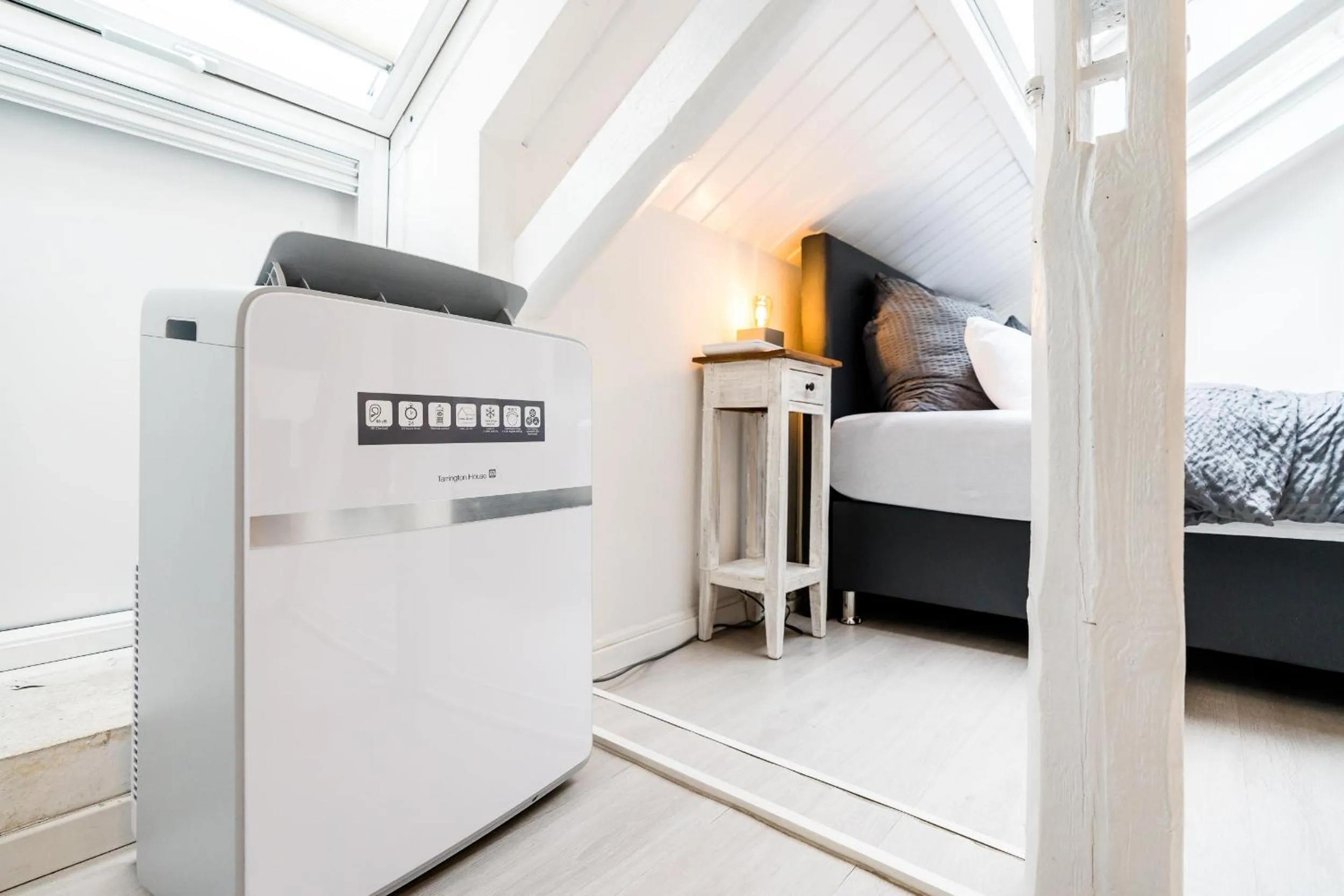 Decorative detail, Bed in Centerapartments Tonhallenstraße