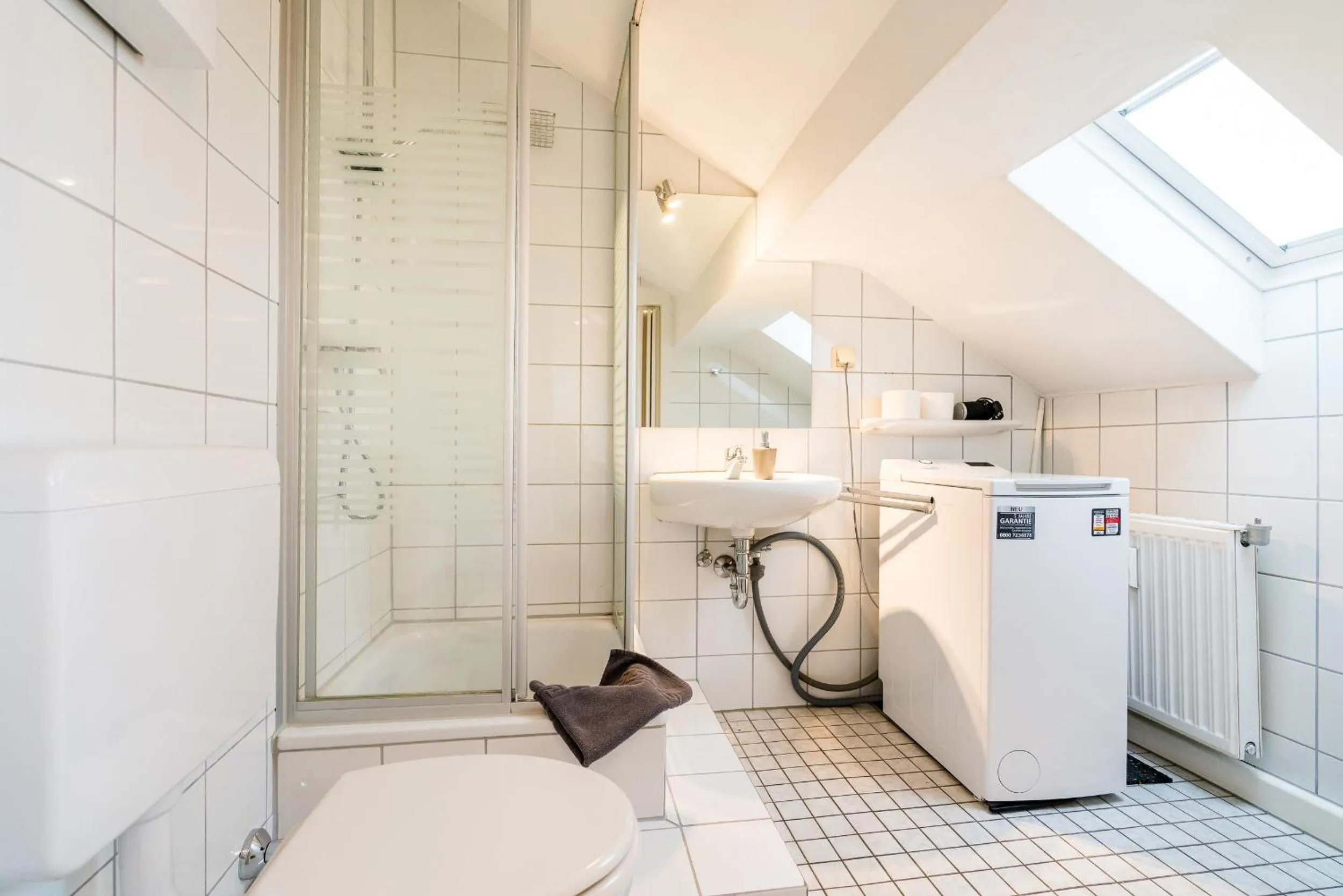 Shower in Centerapartments Tonhallenstraße