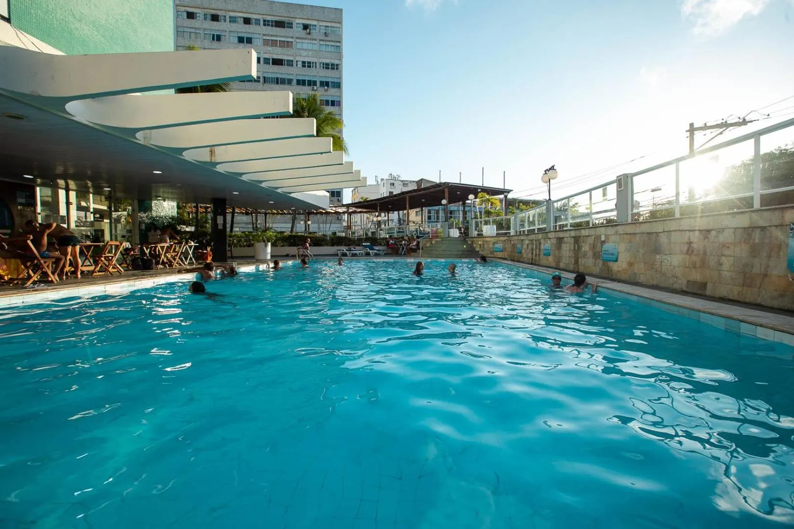 Swimming pool in Rede Andrade Barra