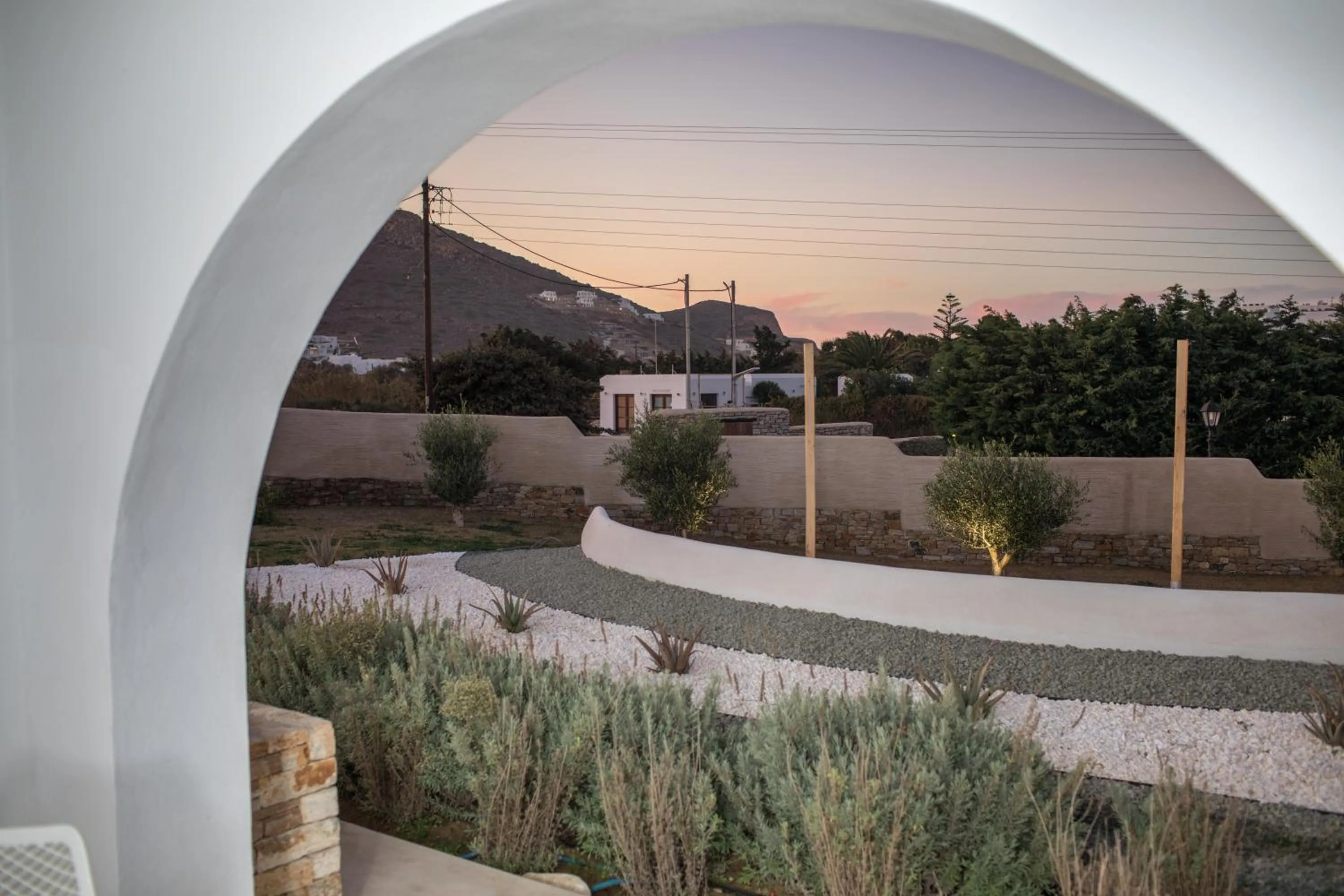 Garden in Naxos Euphoria Suites