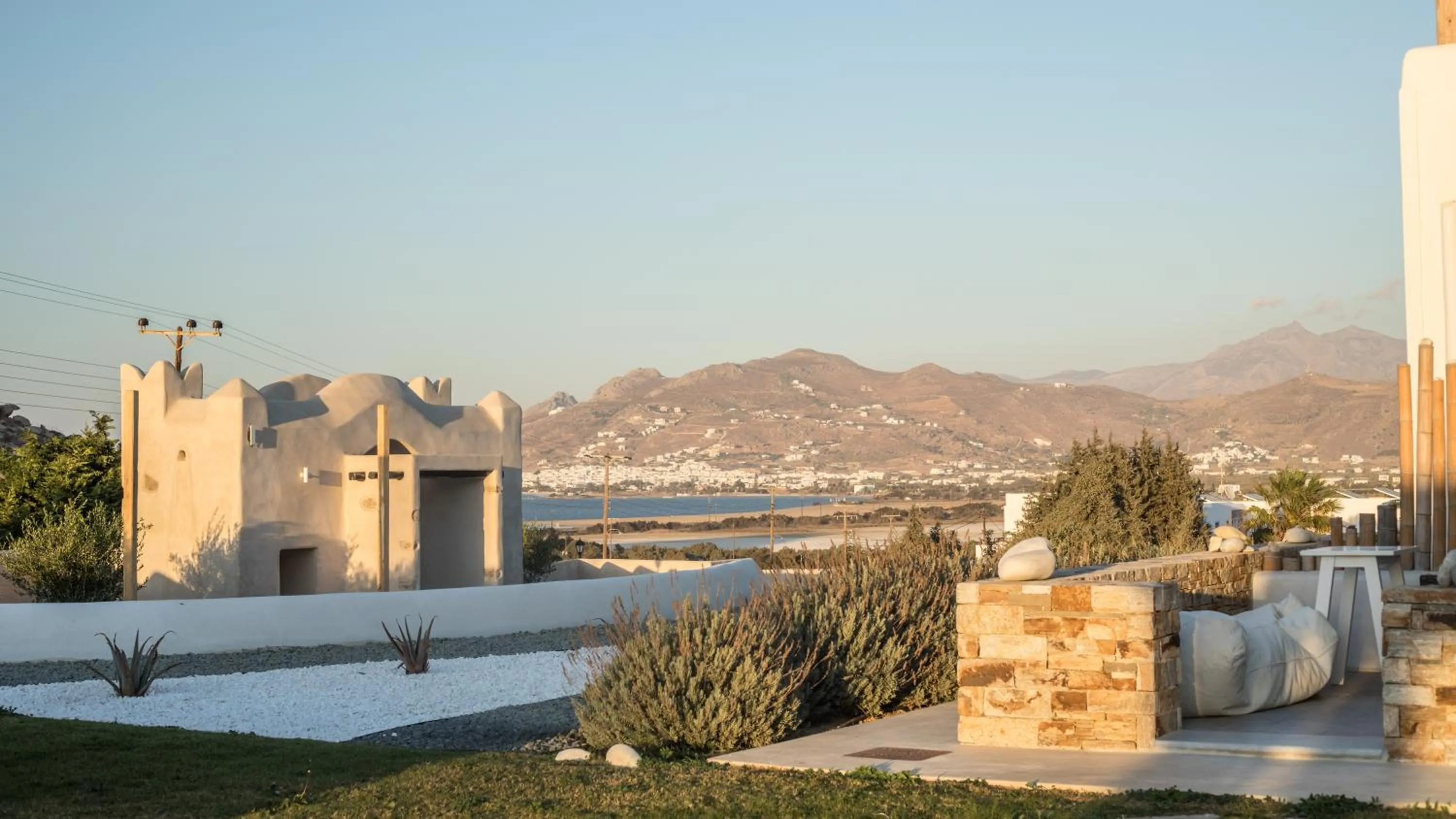 Bird's eye view in Naxos Euphoria Suites