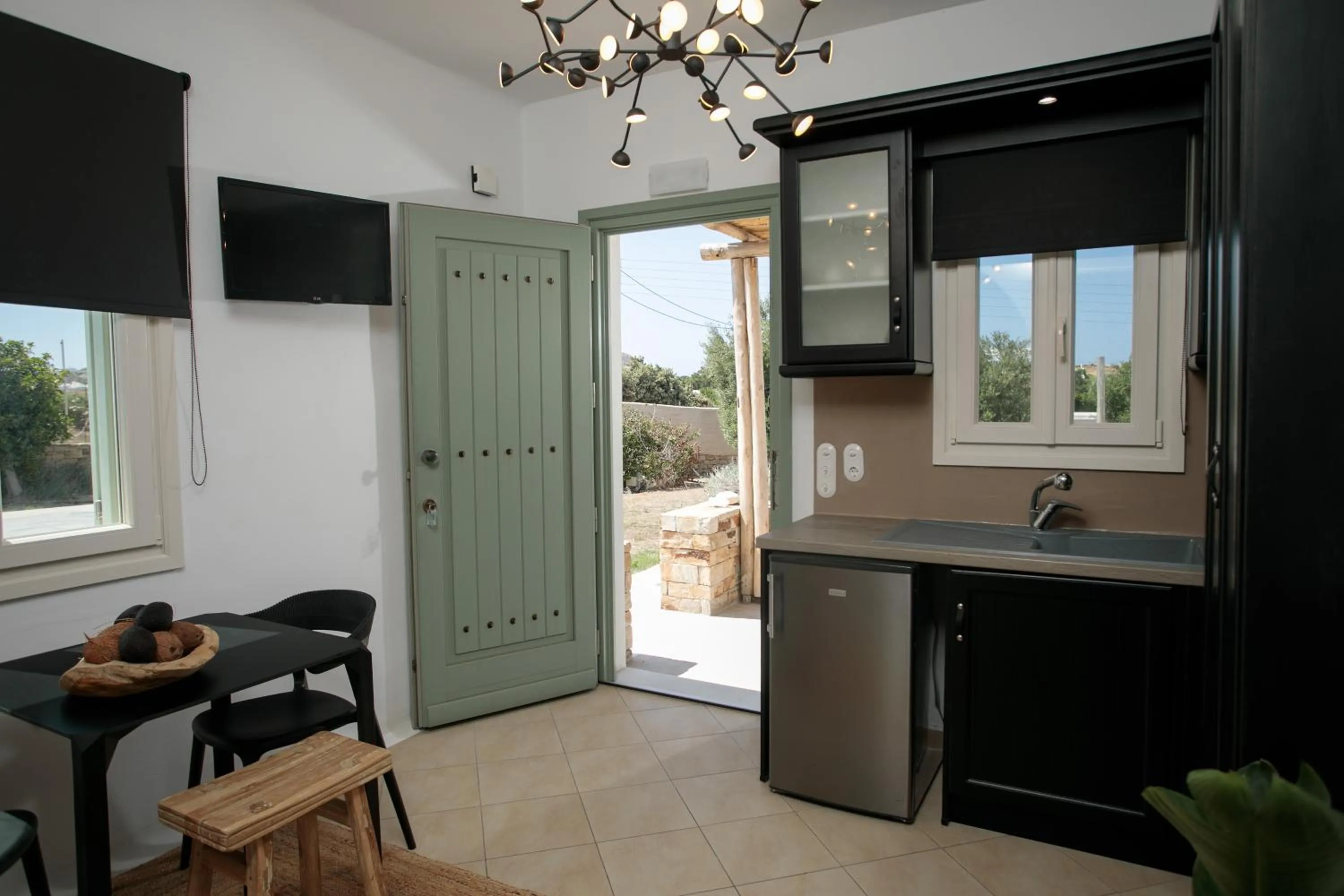 Kitchen or kitchenette in Naxos Euphoria Suites