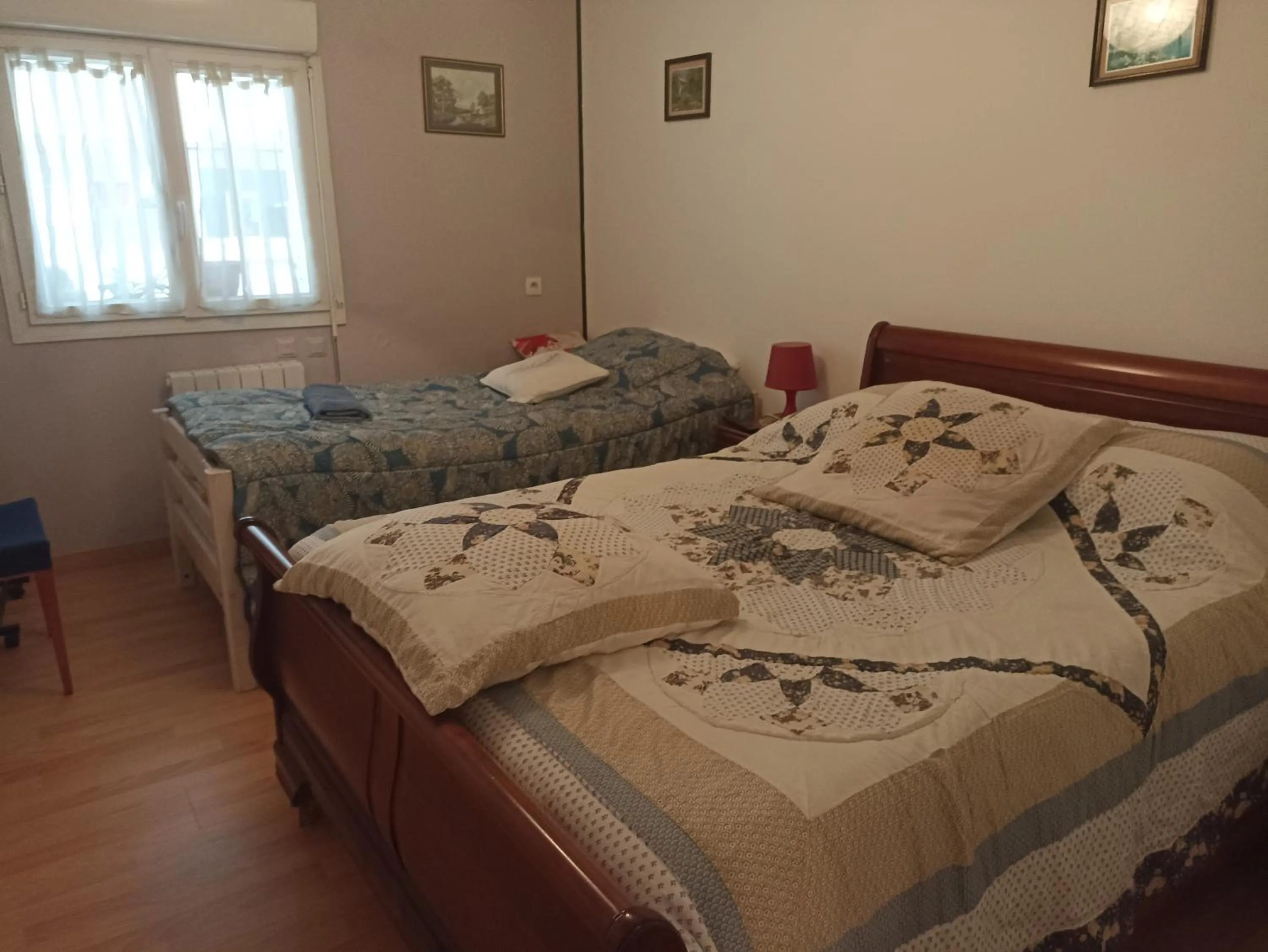 Bed in Les Chambres Du Rochereuil