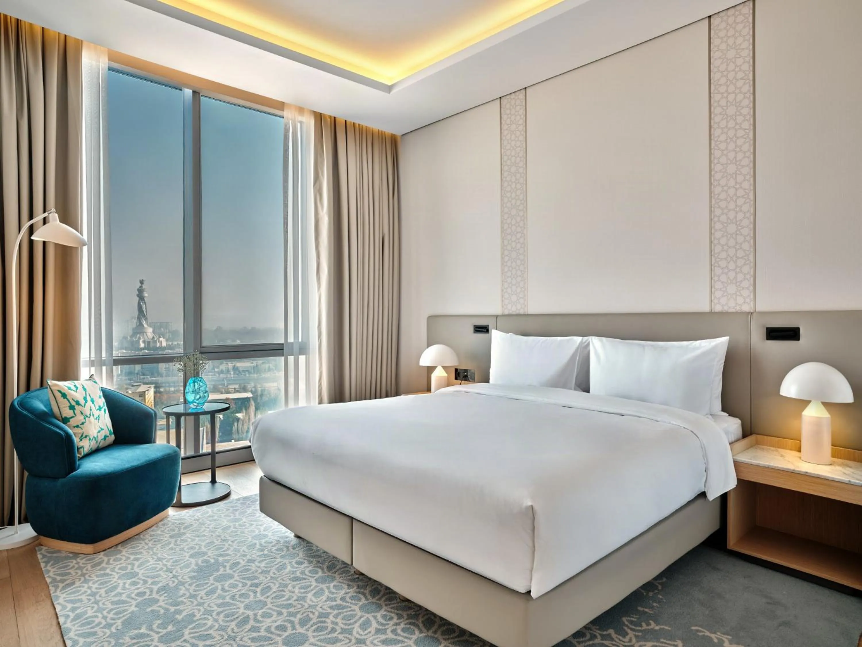 Photo of the whole room, Bed in Crowne Plaza Dushanbe by IHG